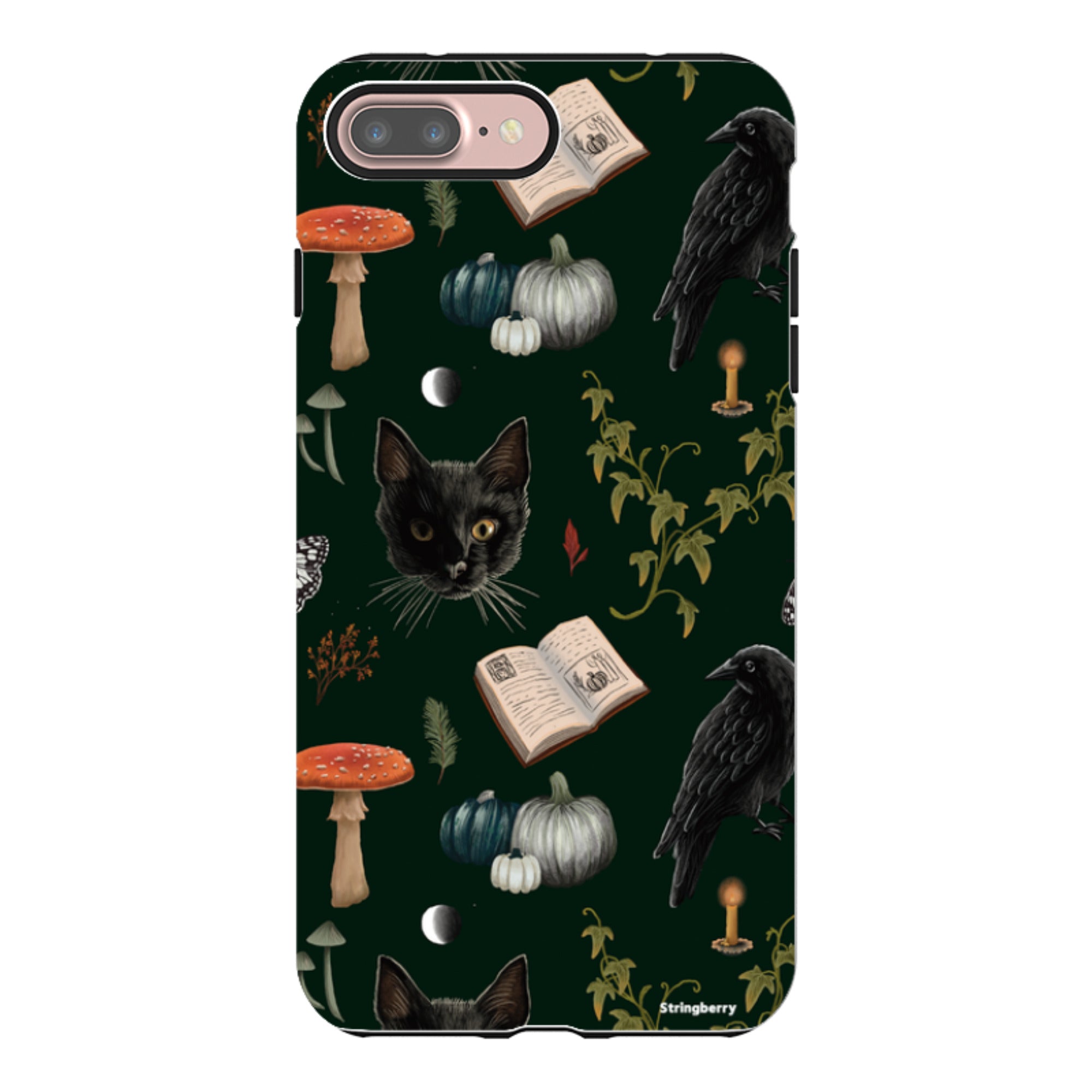 iPhone Tough Case - Halloween Pattern I By Anna Stead
