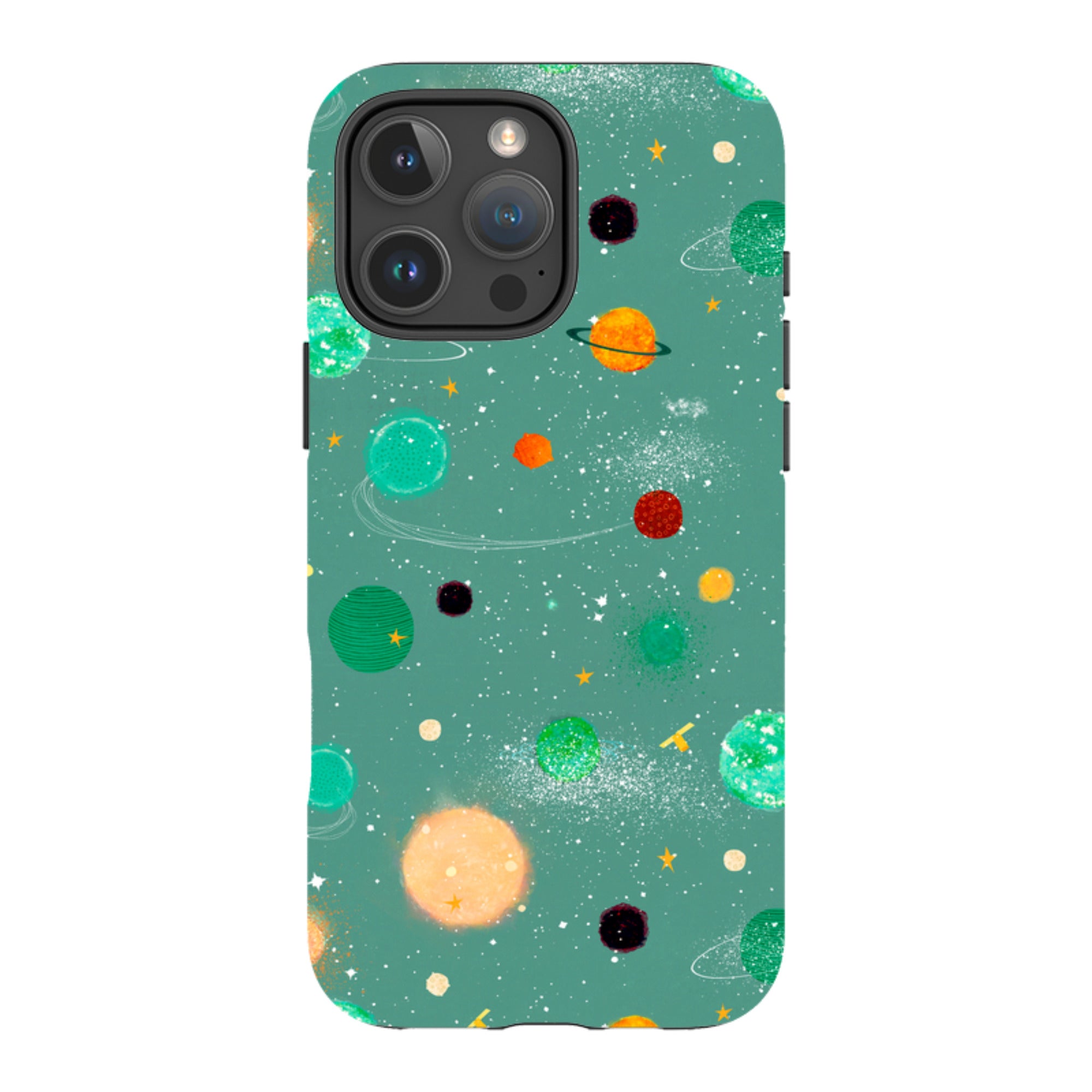 iPhone MagSafe Tough Case - Far Far Away Green By Katherine Quinn
