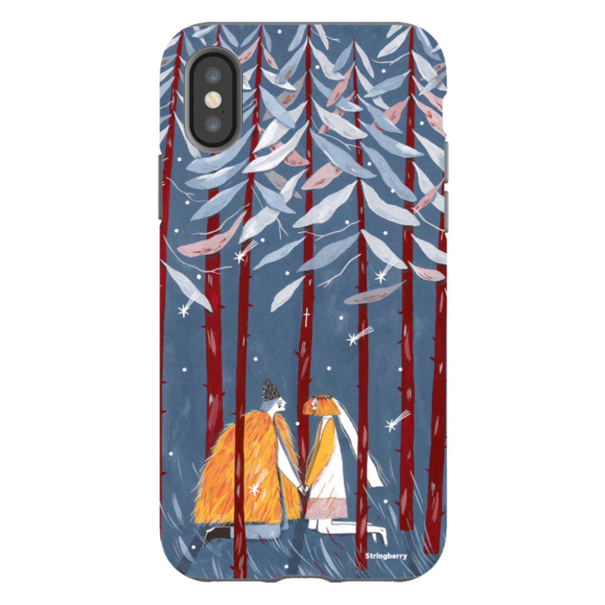 iPhone Tough Case - The Fir Church By Madalina Andronic