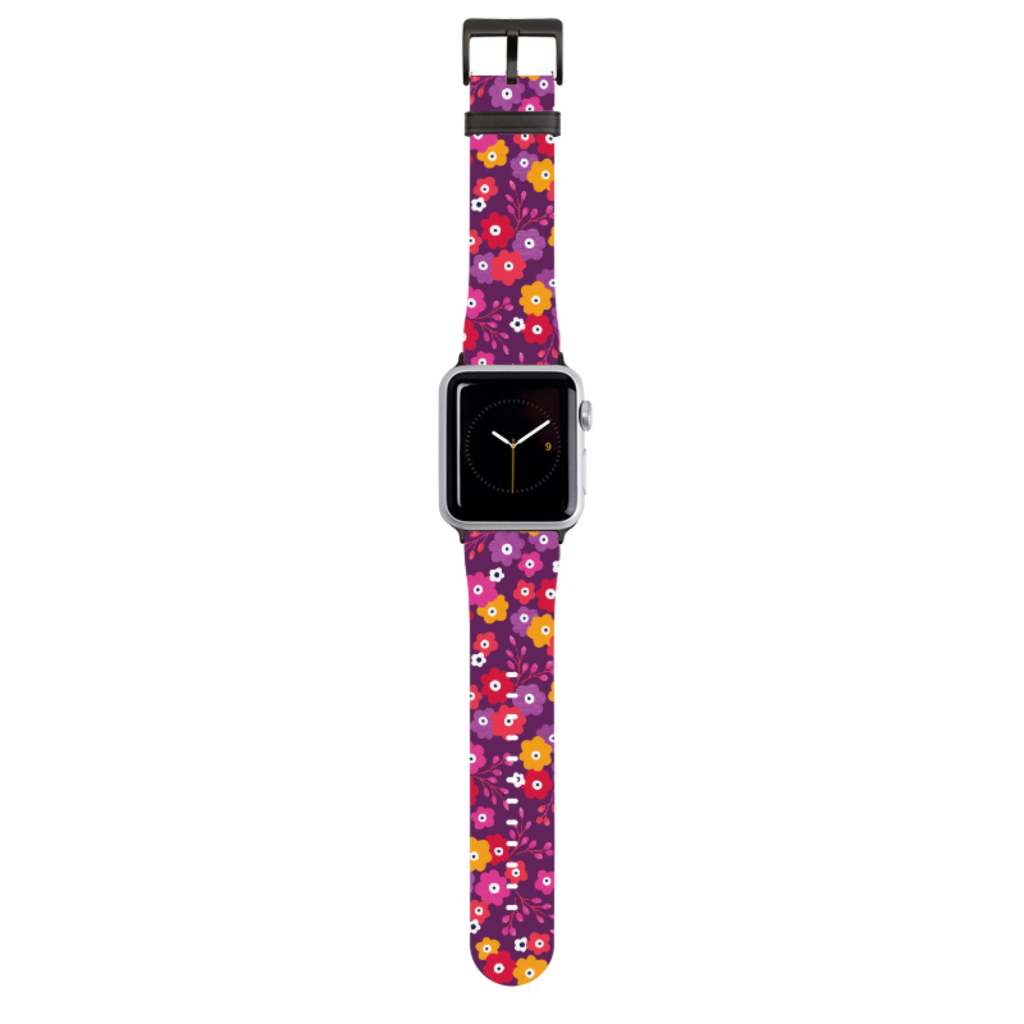 Cherry Blosom II Apple Watch Strap By Ali Brookes