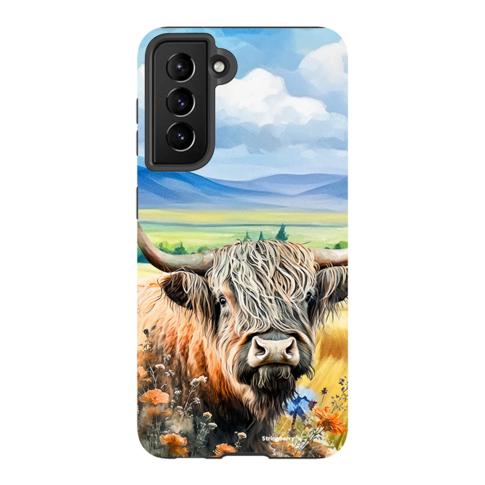 Samsung Tough Case - Highland Cow V