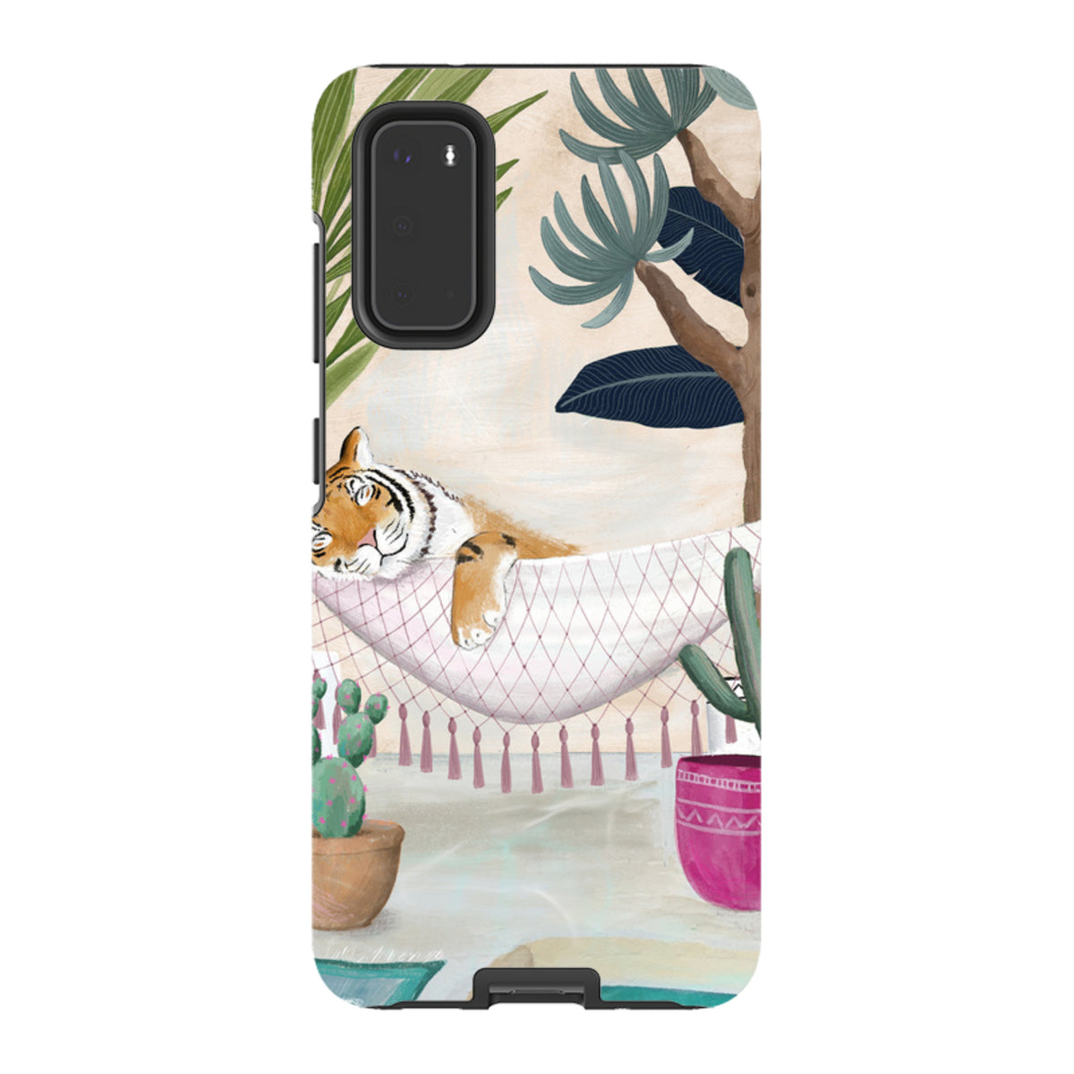 Samsung Tough Case - Tiger Hammock By Bex Parkin