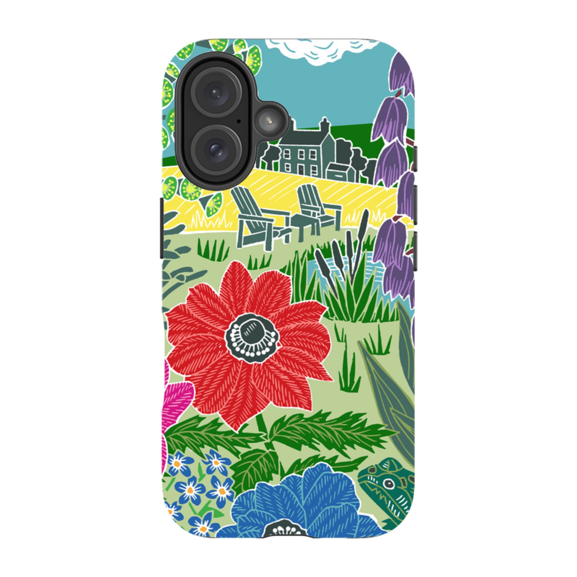 iPhone Tough Case - Camassias By kate Heiss