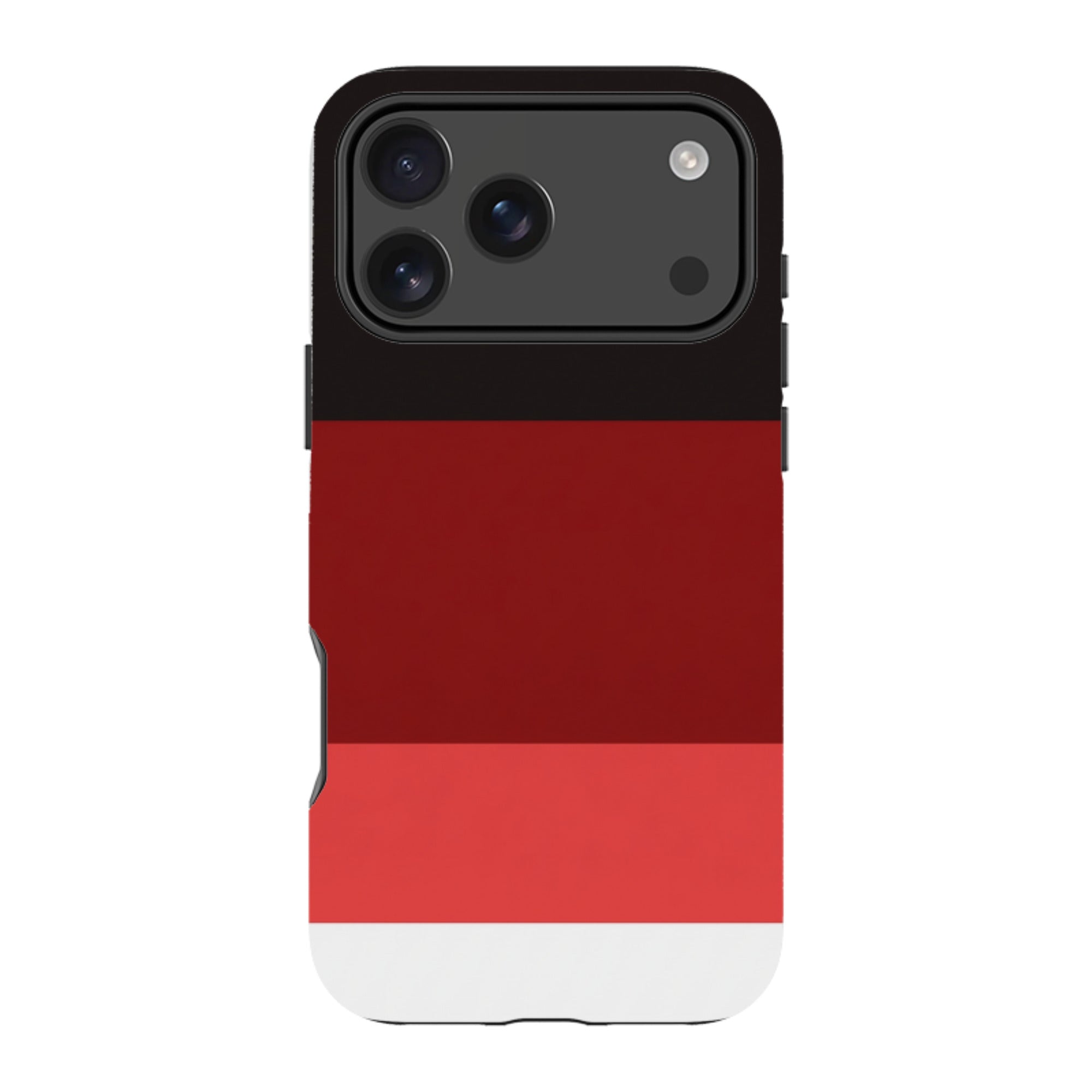 iPhone MagSafe Tough Case - Crimson and Black Gradient