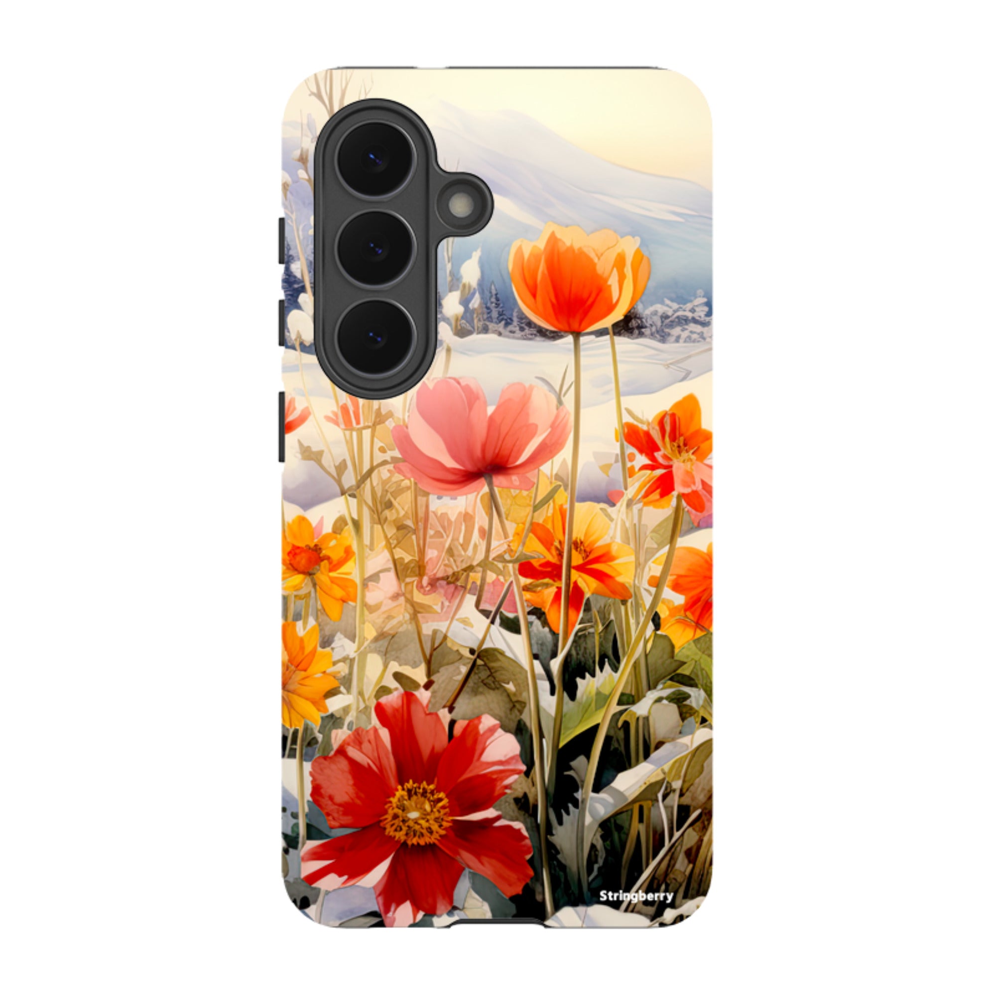 Samsung Tough Case - Winter Wild Flowers II