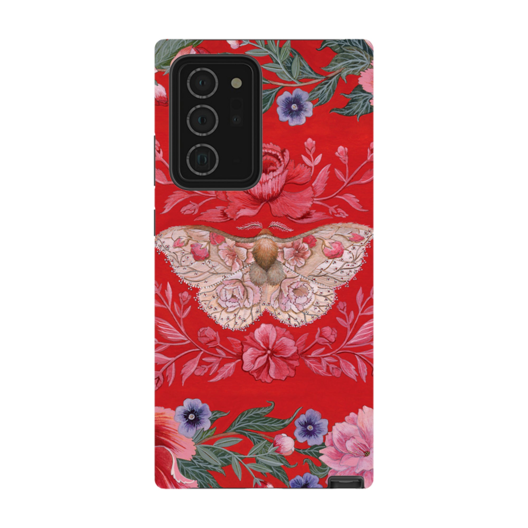 Samsung Tough Case - Blossom Moth By Maria Matos