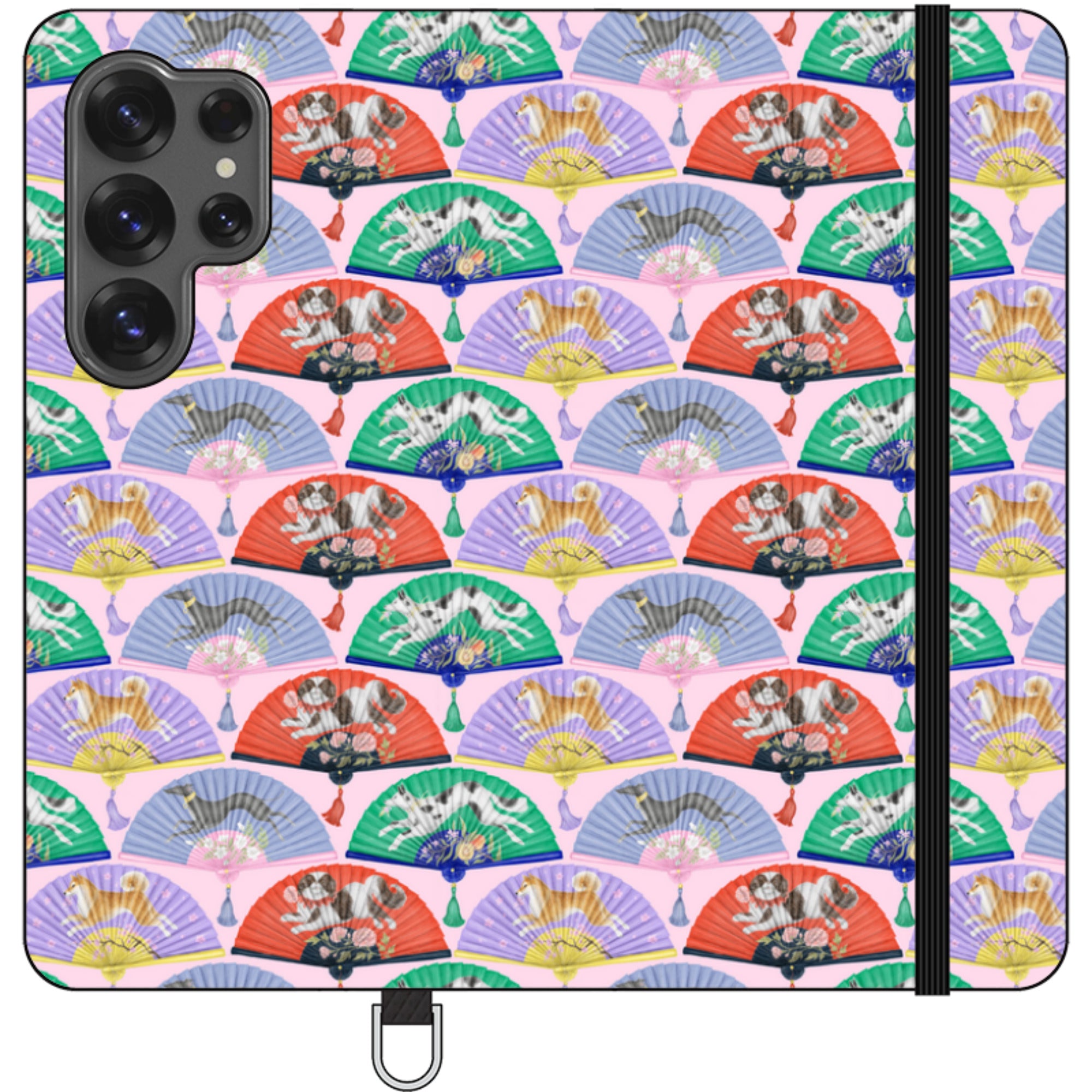 Dog Fan Wallet Case By Catherine Rowe