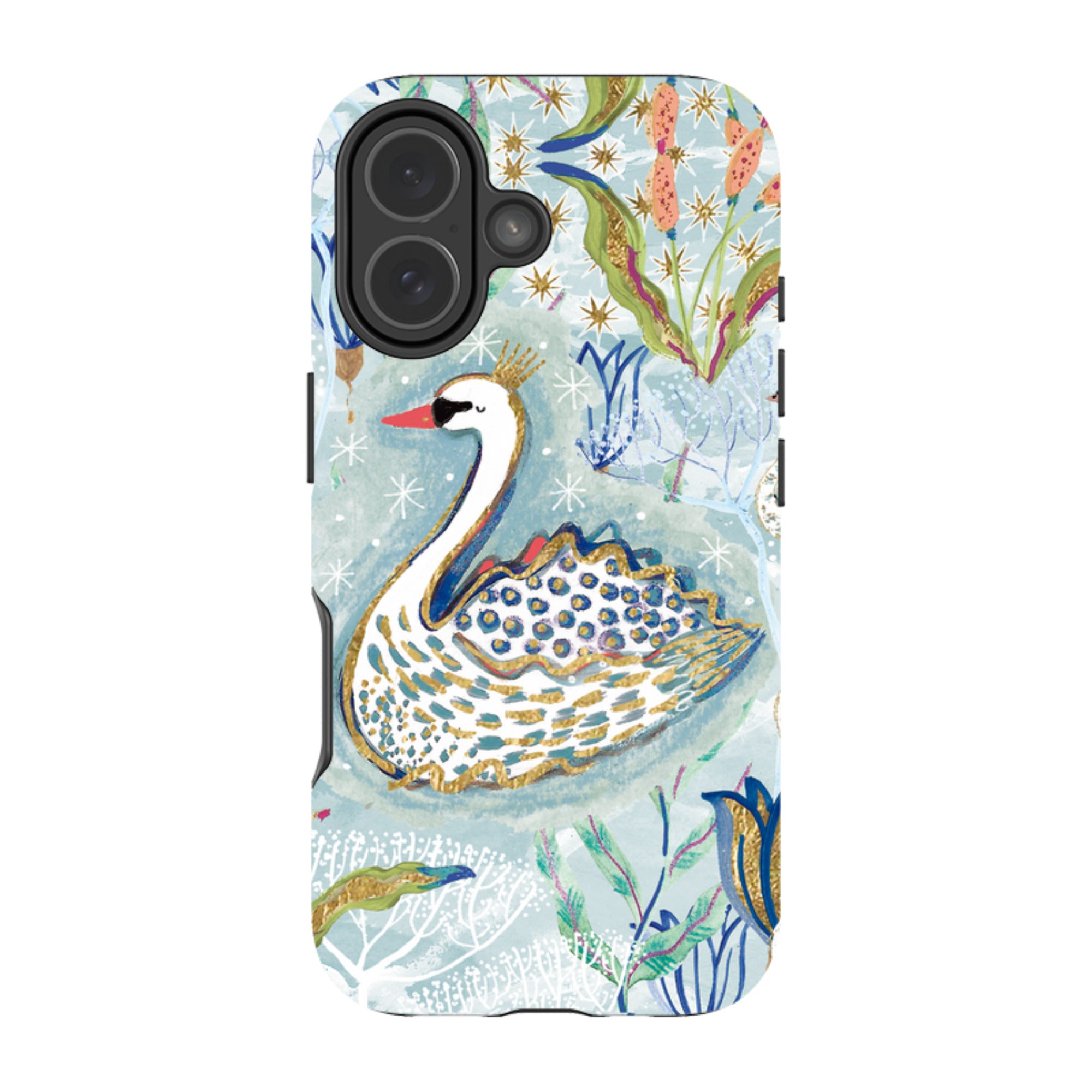 iPhone Tough Case - Seven Swans I By Emma Frances Grant