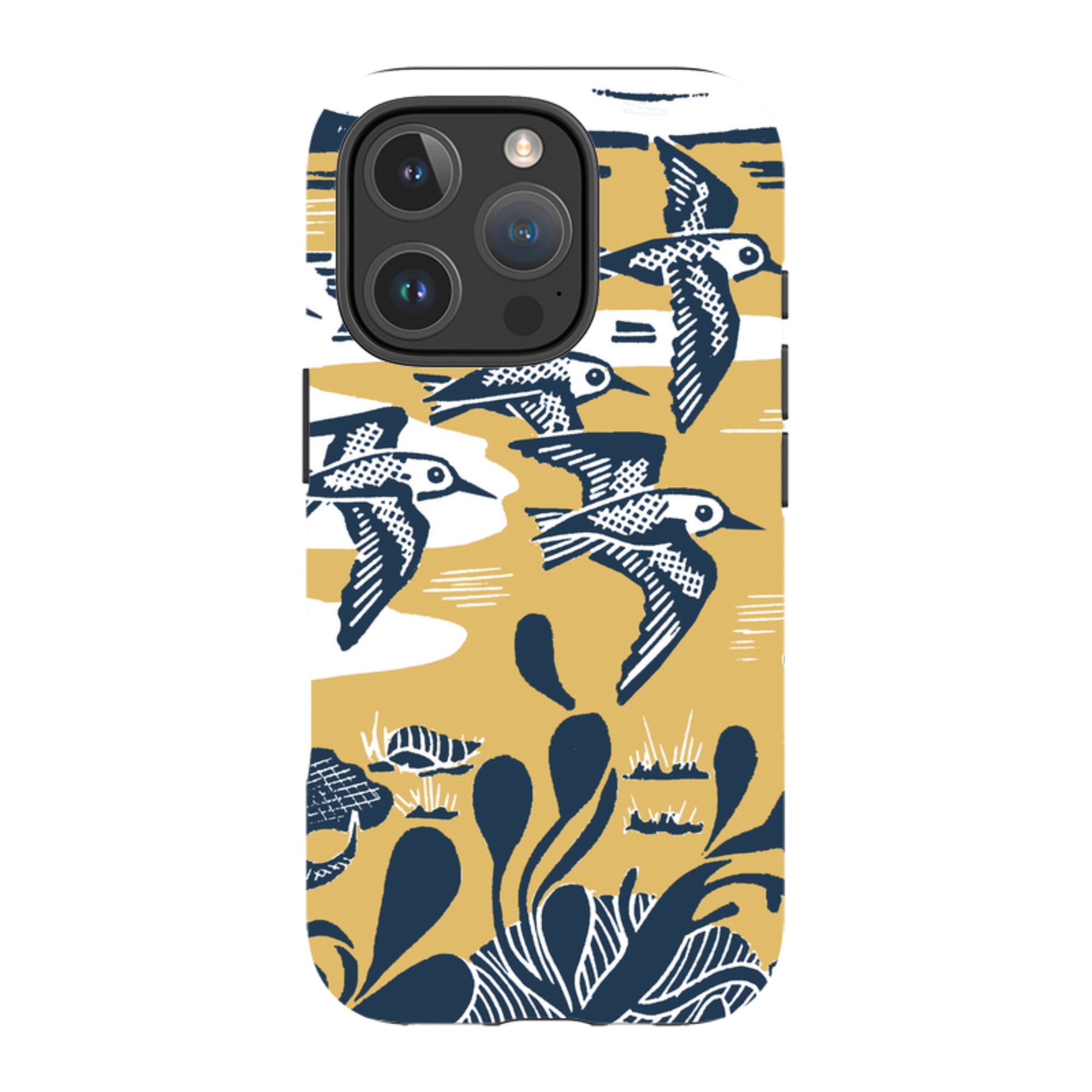 iPhone Tough Case - Sanderlings At The Shore By Kate Heiss