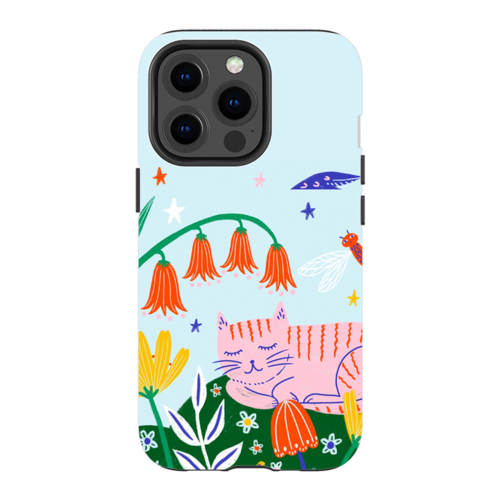 iPhone Tough Case - Cat By Lee Foster Wilson
