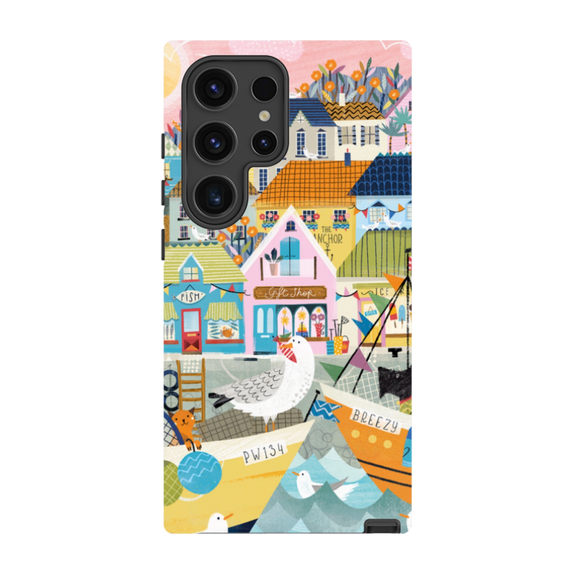 Samsung Tough  Case - Harbour 1 By Ali Brookes
