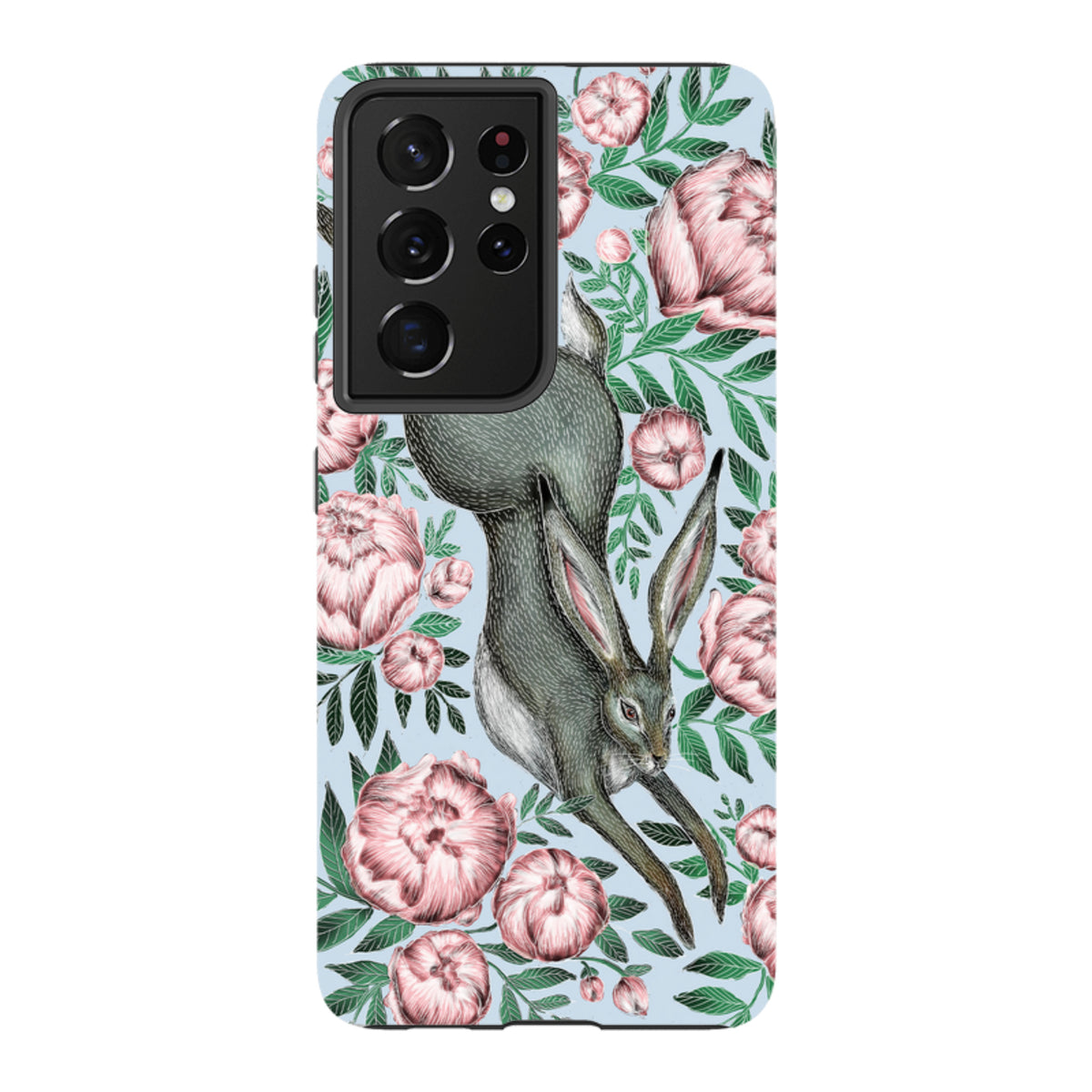 Samsung Tough Case - Hare And Peonies By Catherine Rowe
