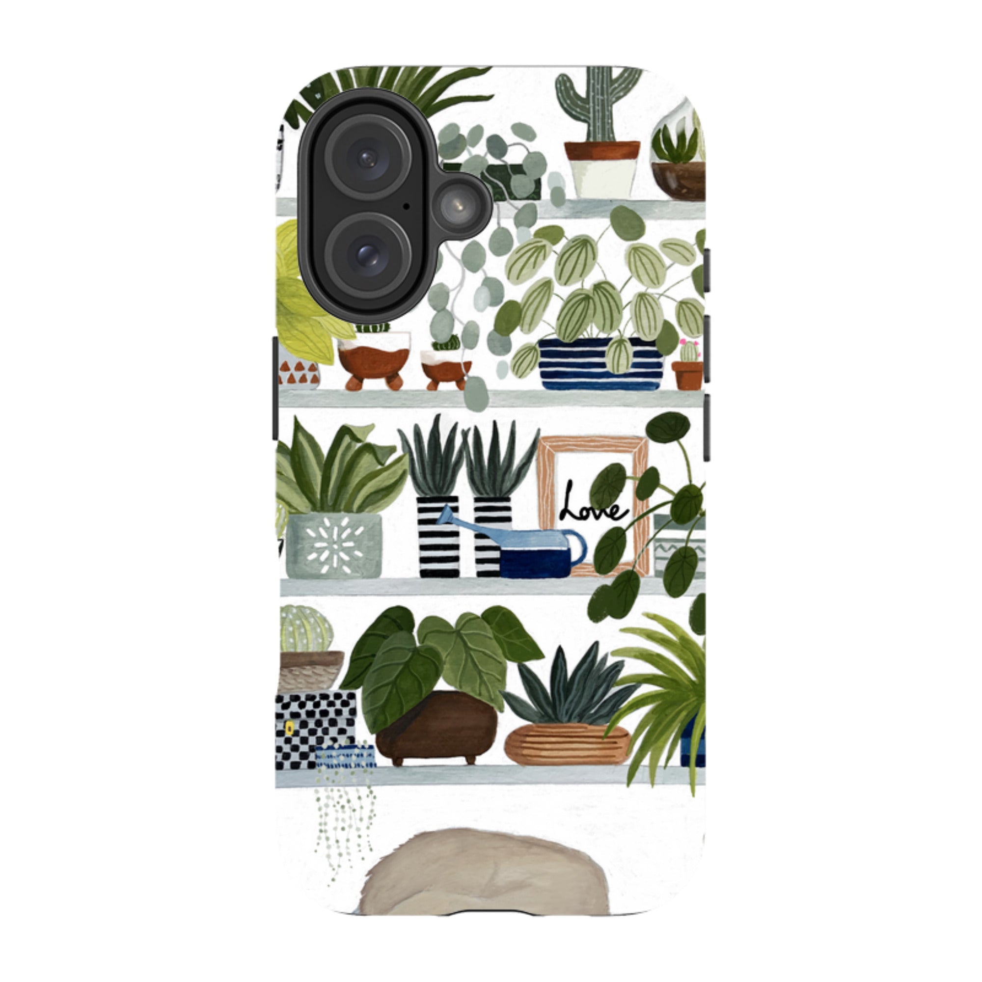 iPhone Tough Case - Plant Shelves By Bex Parkin