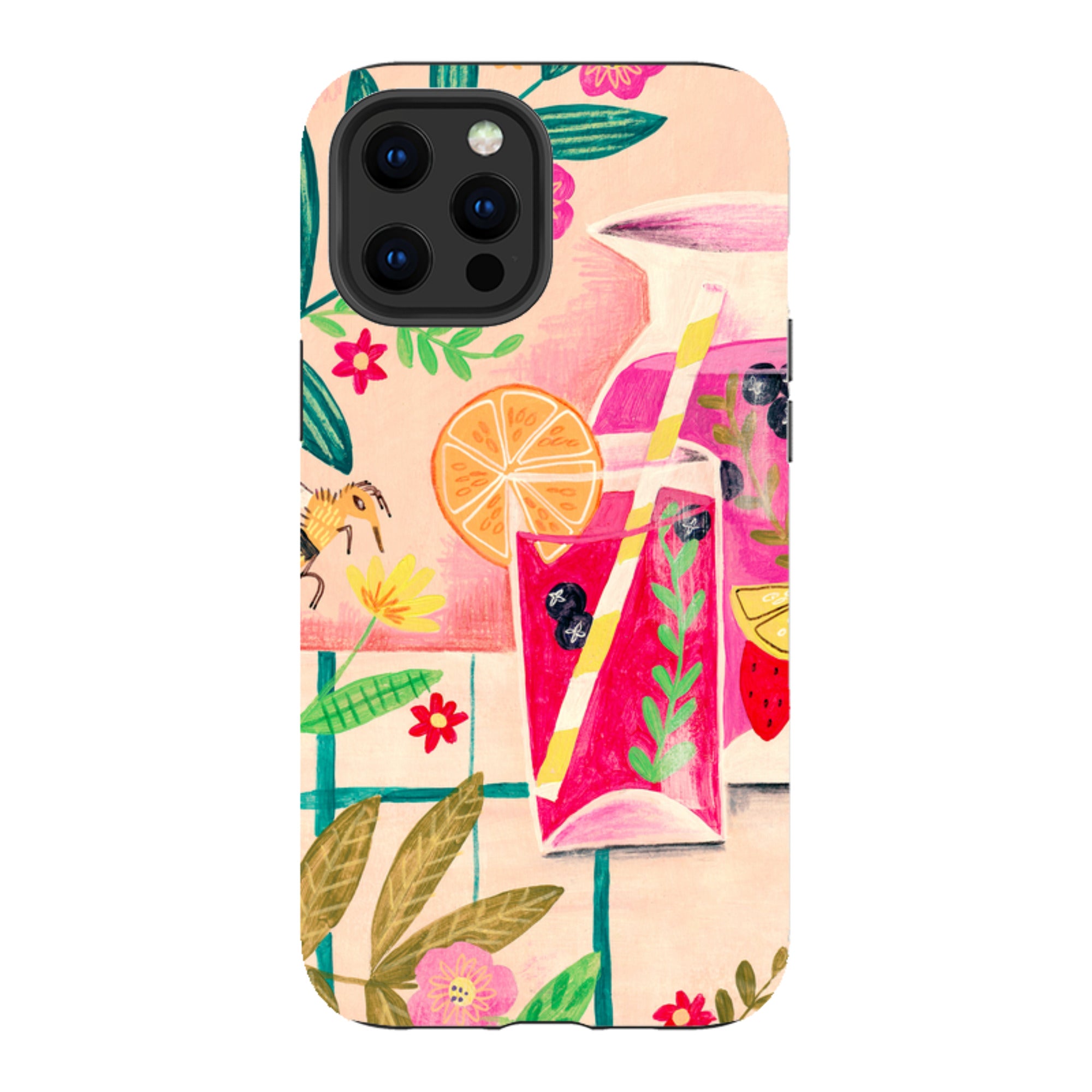iPhone Tough Case - Drink By Caroline Bonne Muller
