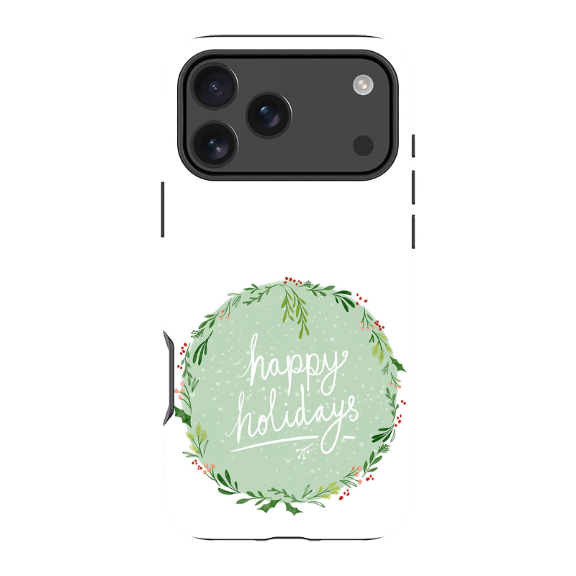 iPhone Tough Case - Happy Holidays By Katherine Quinn