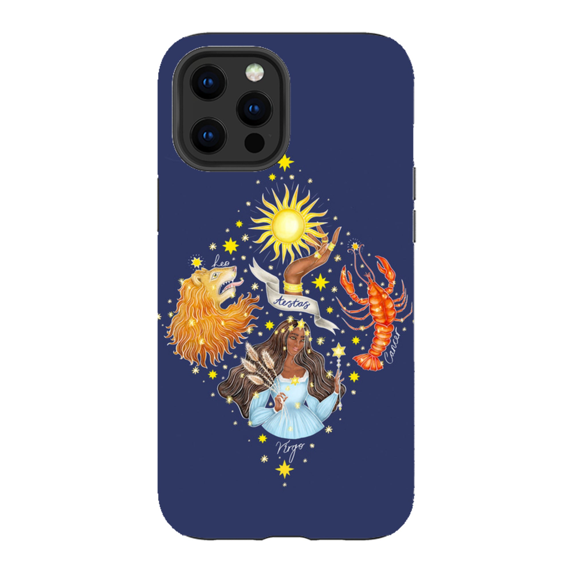 iPhone Tough Case - Summer Zodiac By Catherine Rowe