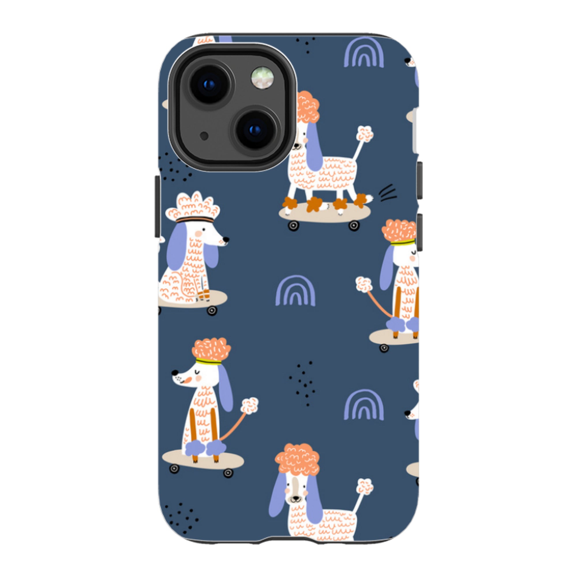 iPhone Tough Case - Skater Dogs