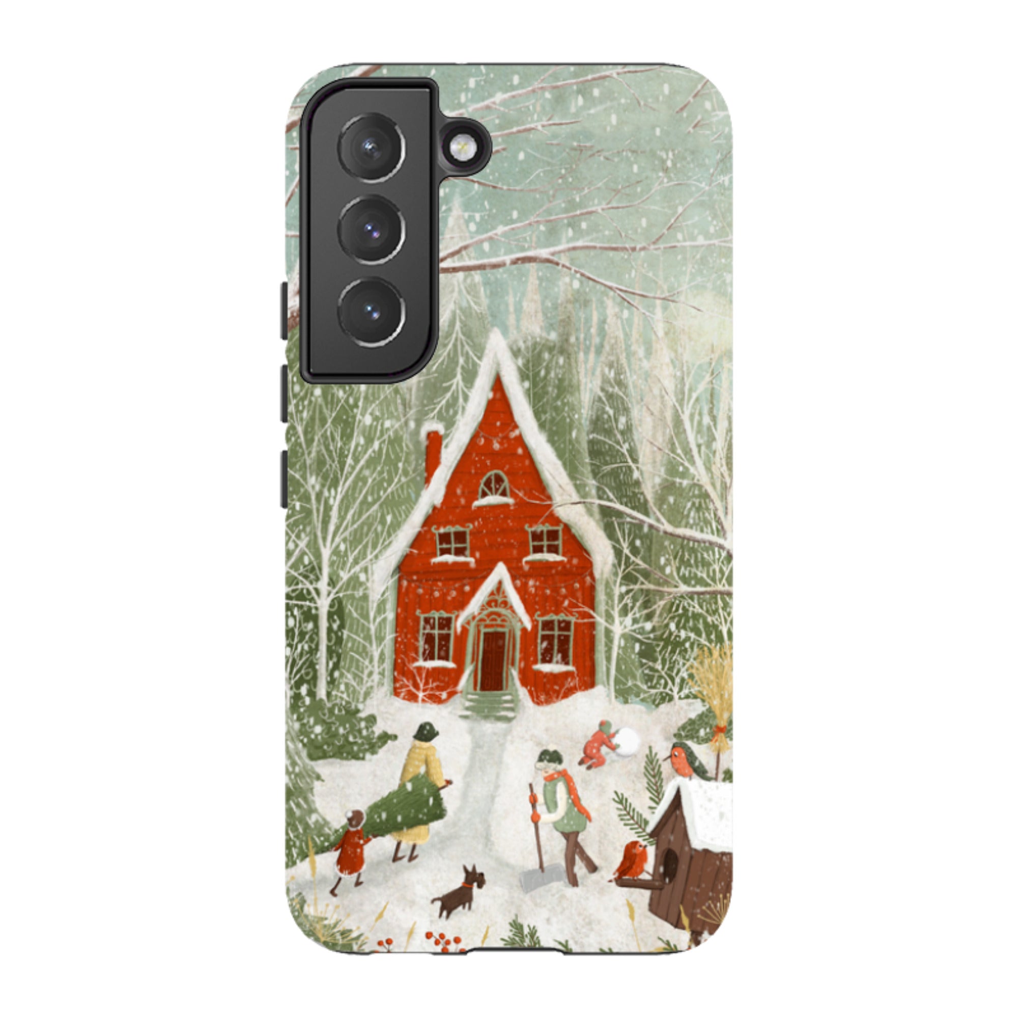 Samsung Tough Case - Christmas Garden Day By Maja Lindberg