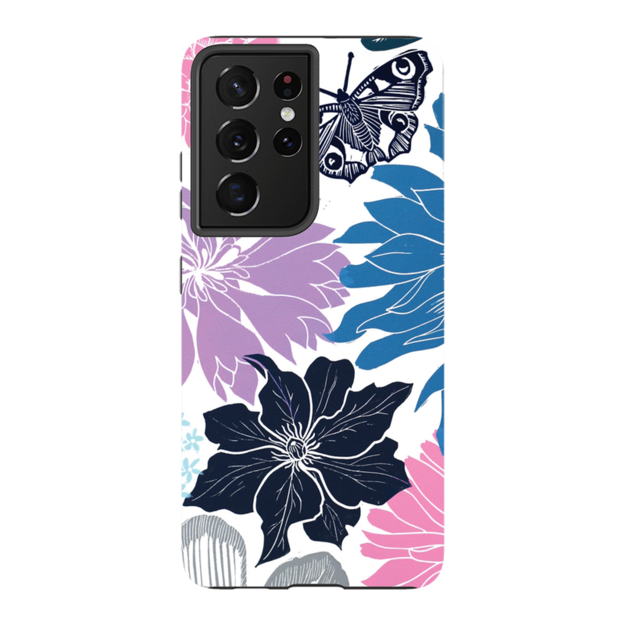 Samsung Tough Case - Cottage Garden Butterfly By Kate Heiss