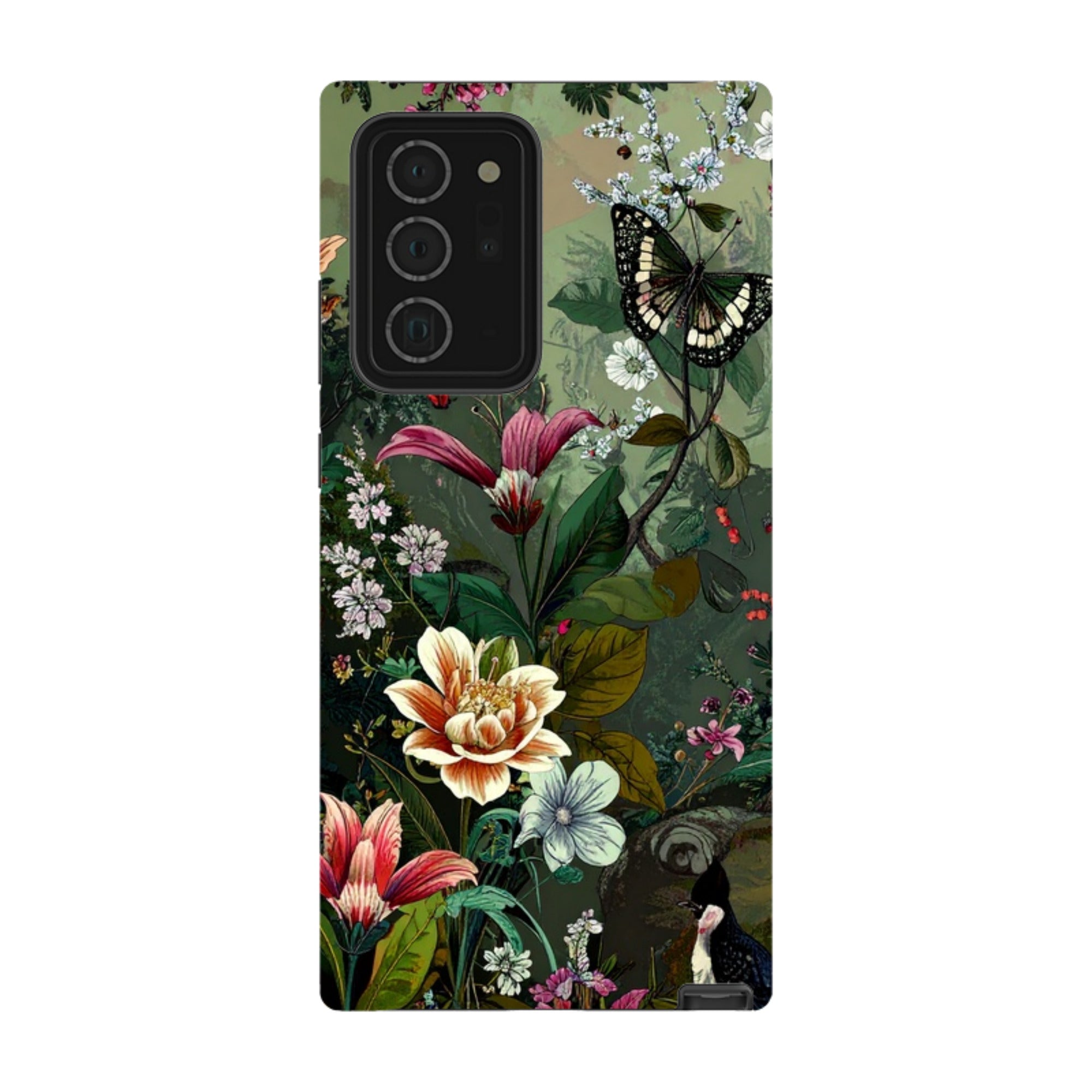 Samsung Tough Case - Green Vyne Butterfly