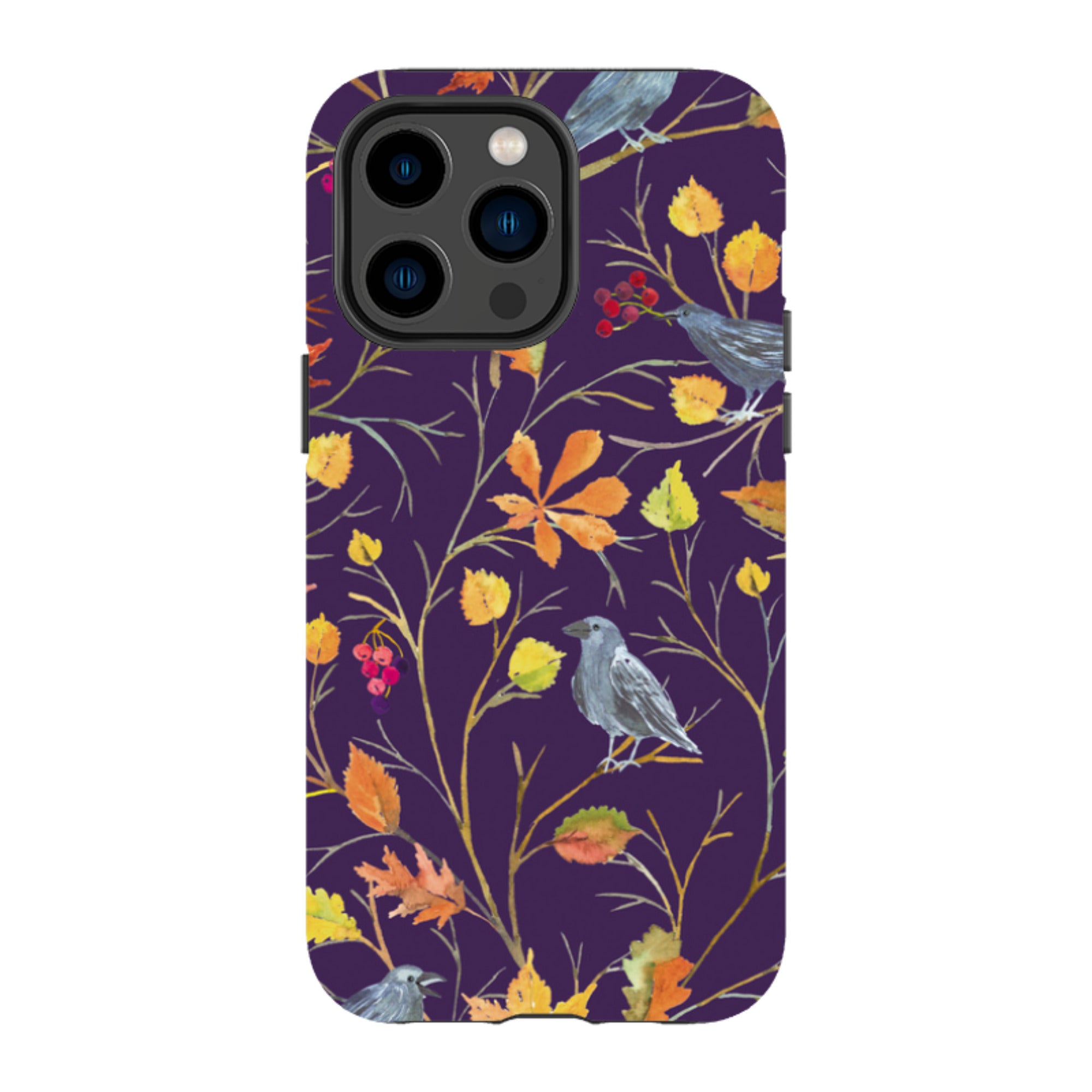 iPhone Tough Case - Autumn Pattern By Elisabeth Haager