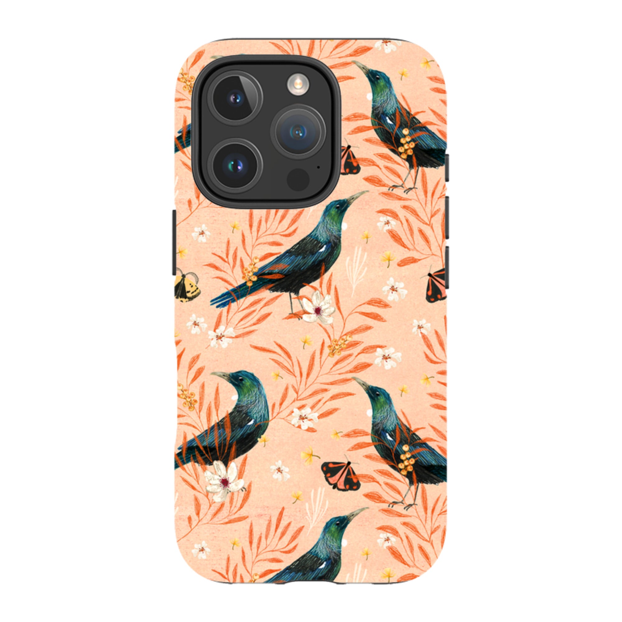 iPhone MagSafe Tough Case - Tui Pink By Katherine Quinn