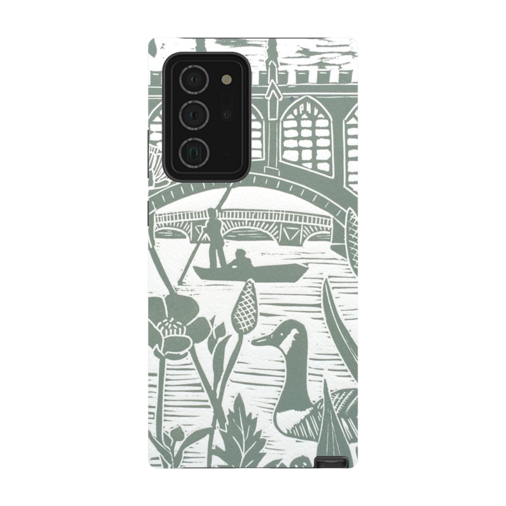 Samsung Tough Case - Punting At Cambridge By Kate Heiss