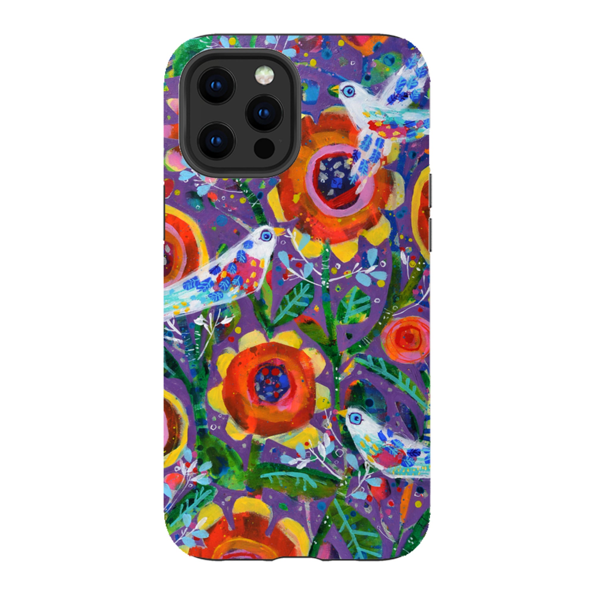 iPhone Tough Case - Garden Party By Claire West