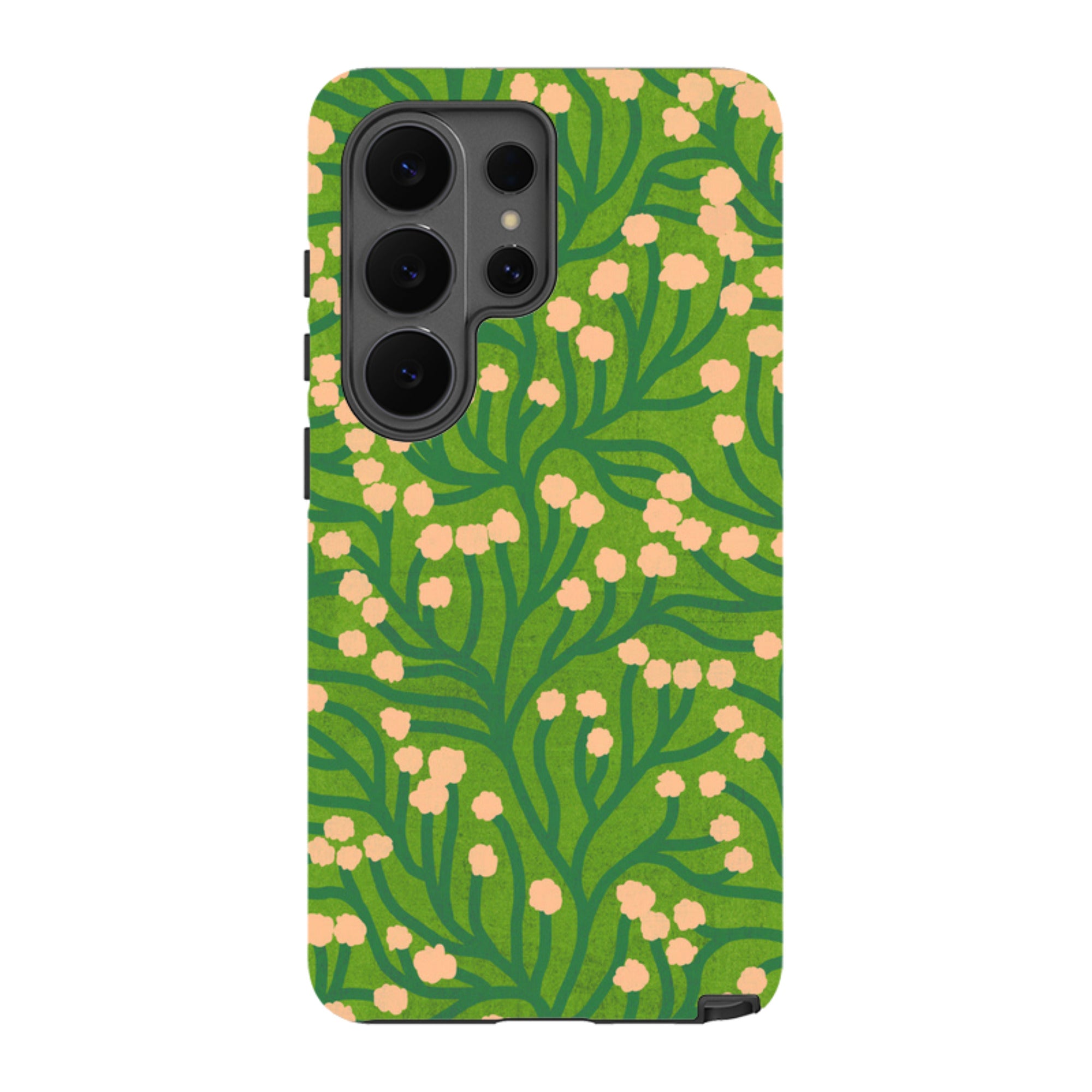 Samsung Tough Case - Vine Pink And Teal By Katherine Quinn