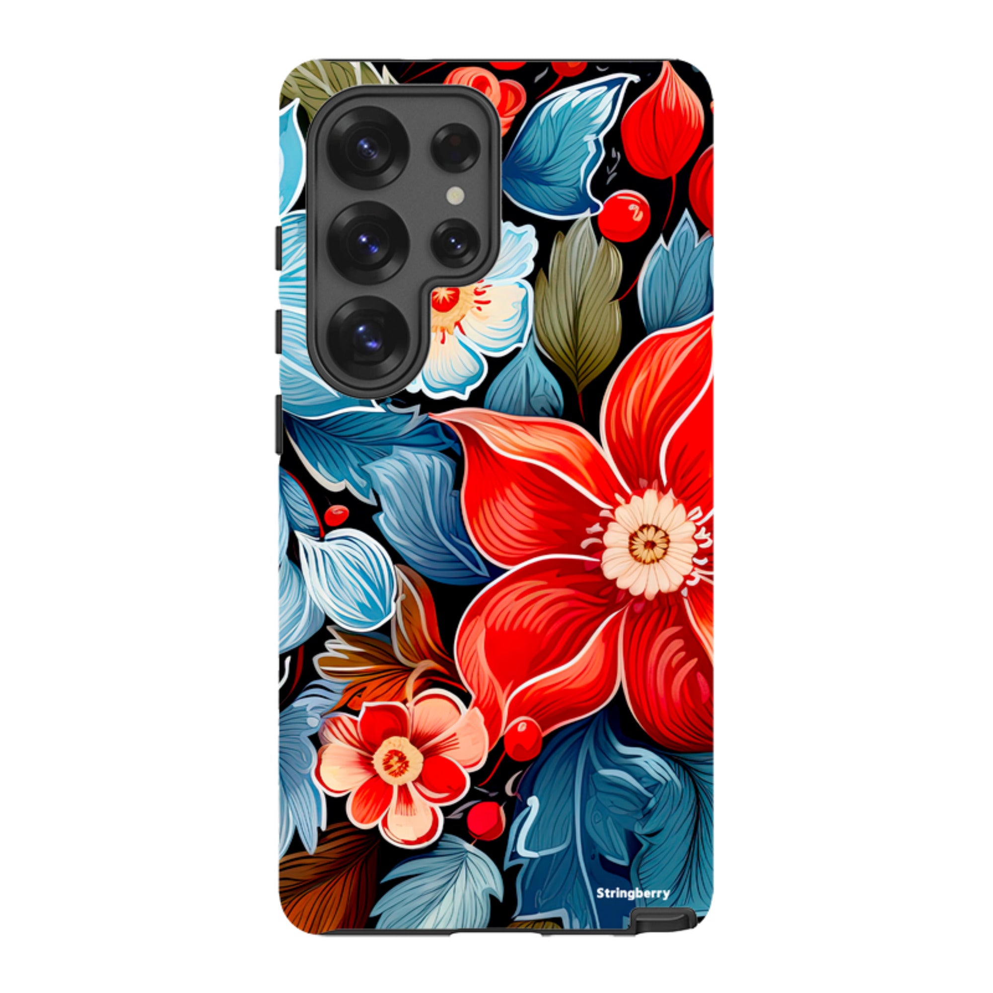Samsung Tough Case - Red Bells