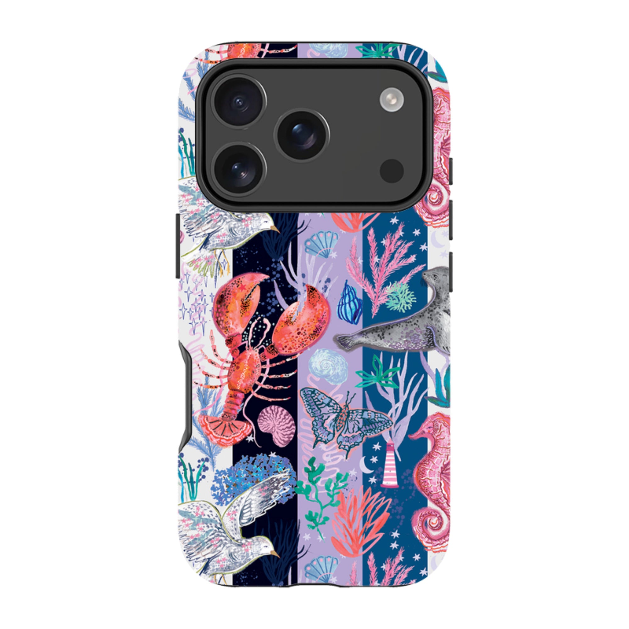 iPhone Case - Coastal Calling Stripe II By Emma Frances Grant