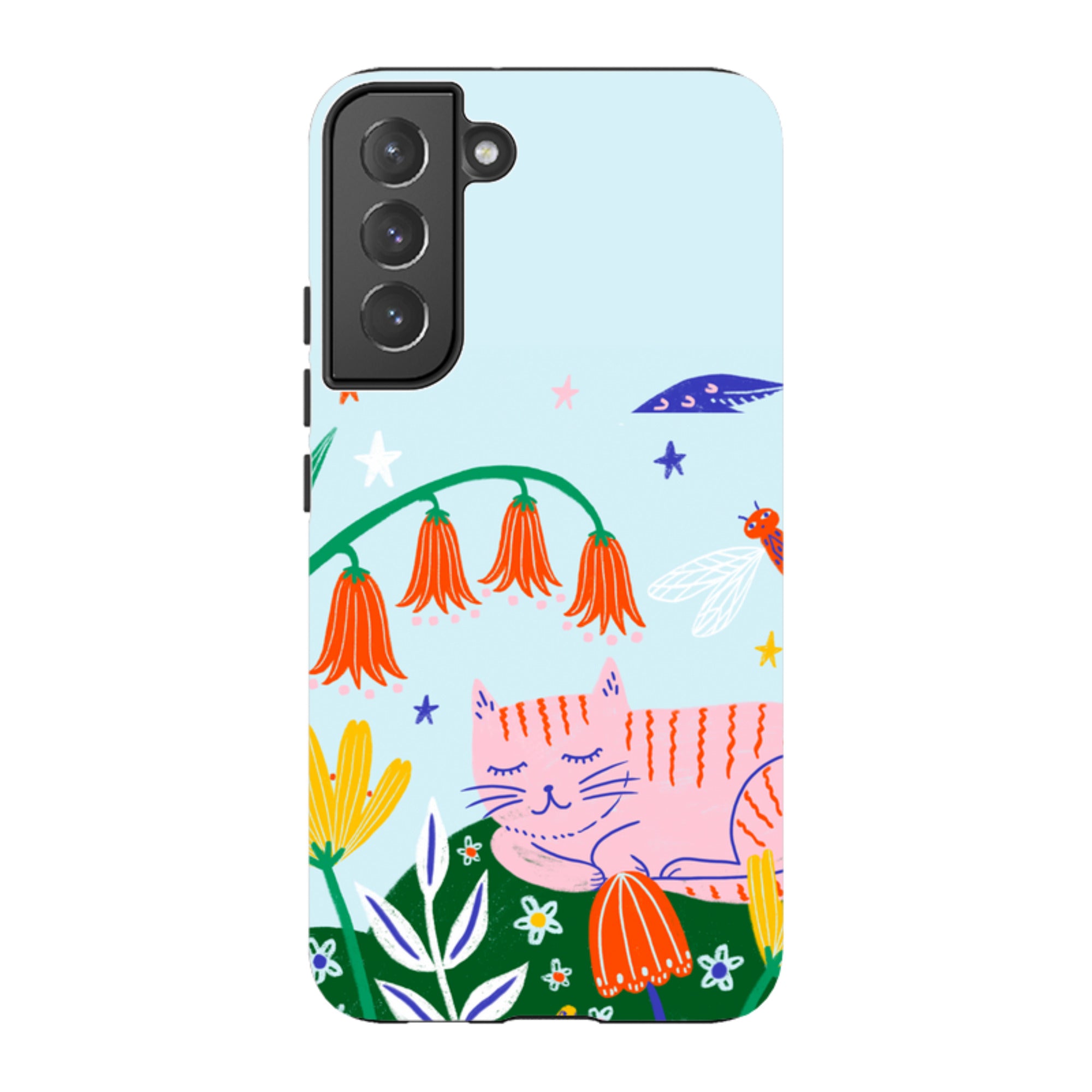 Samsung Tough Case - Cat By Lee Foster Wilson