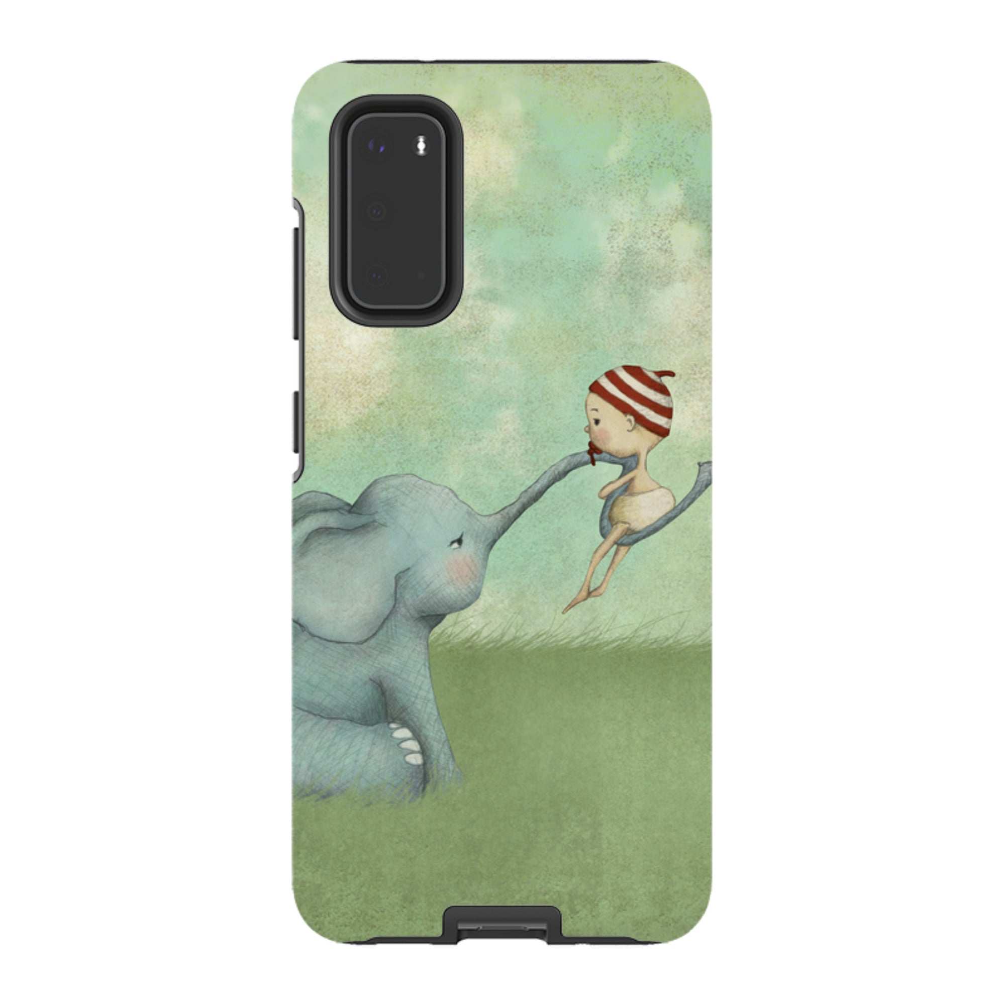 Samsung Tough Case - Elephant Baby By Maja Lindberg