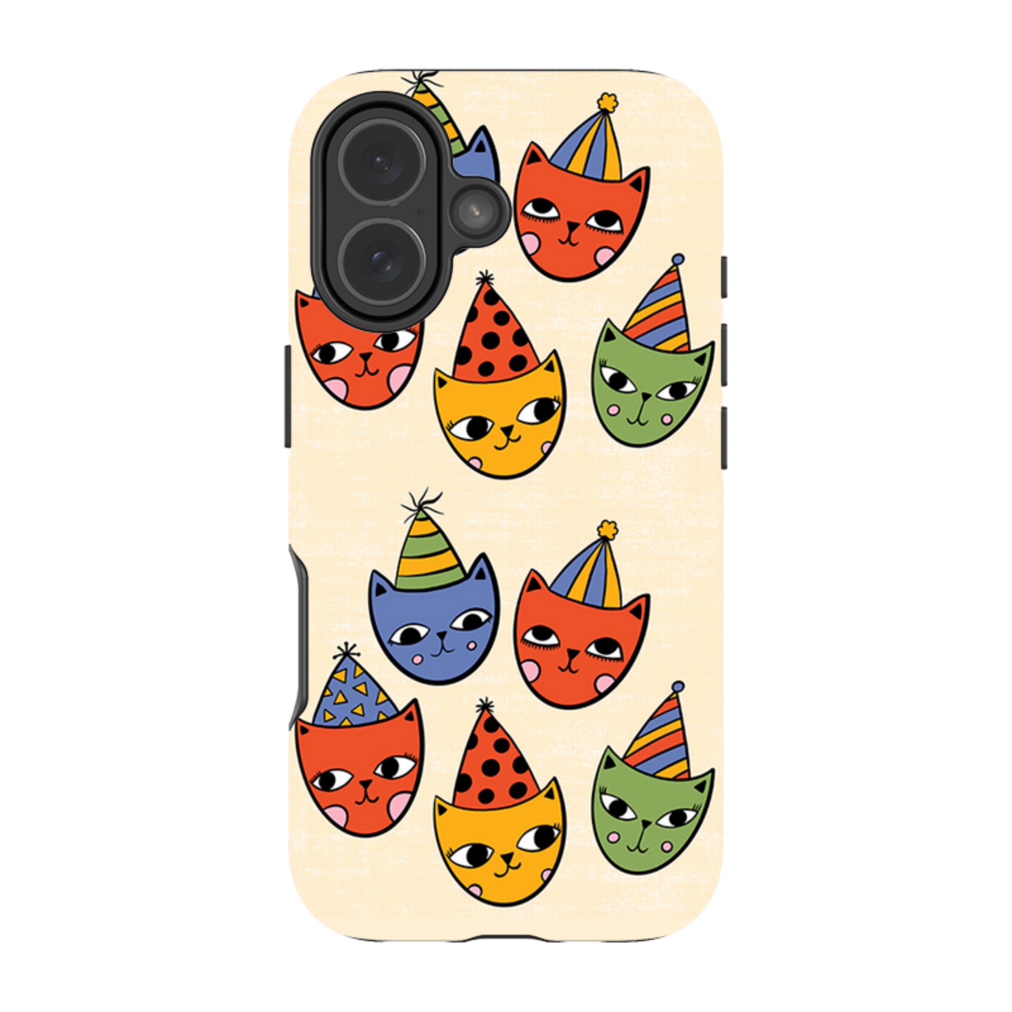 iPhone Tough Case - Happy Cats By Suzy Taylor