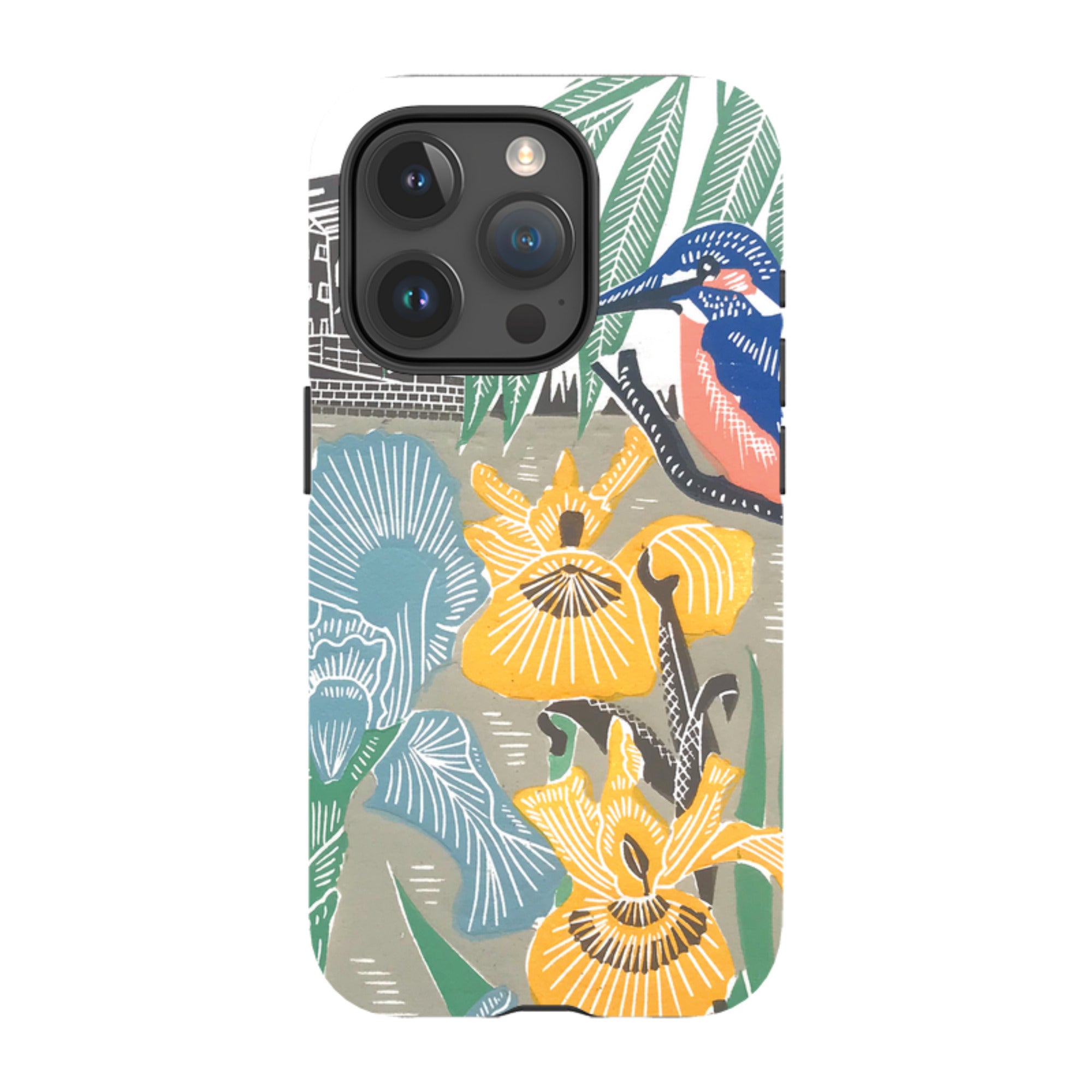 iPhone Tough Case - Kingfisher At The Mill By Kate Heiss