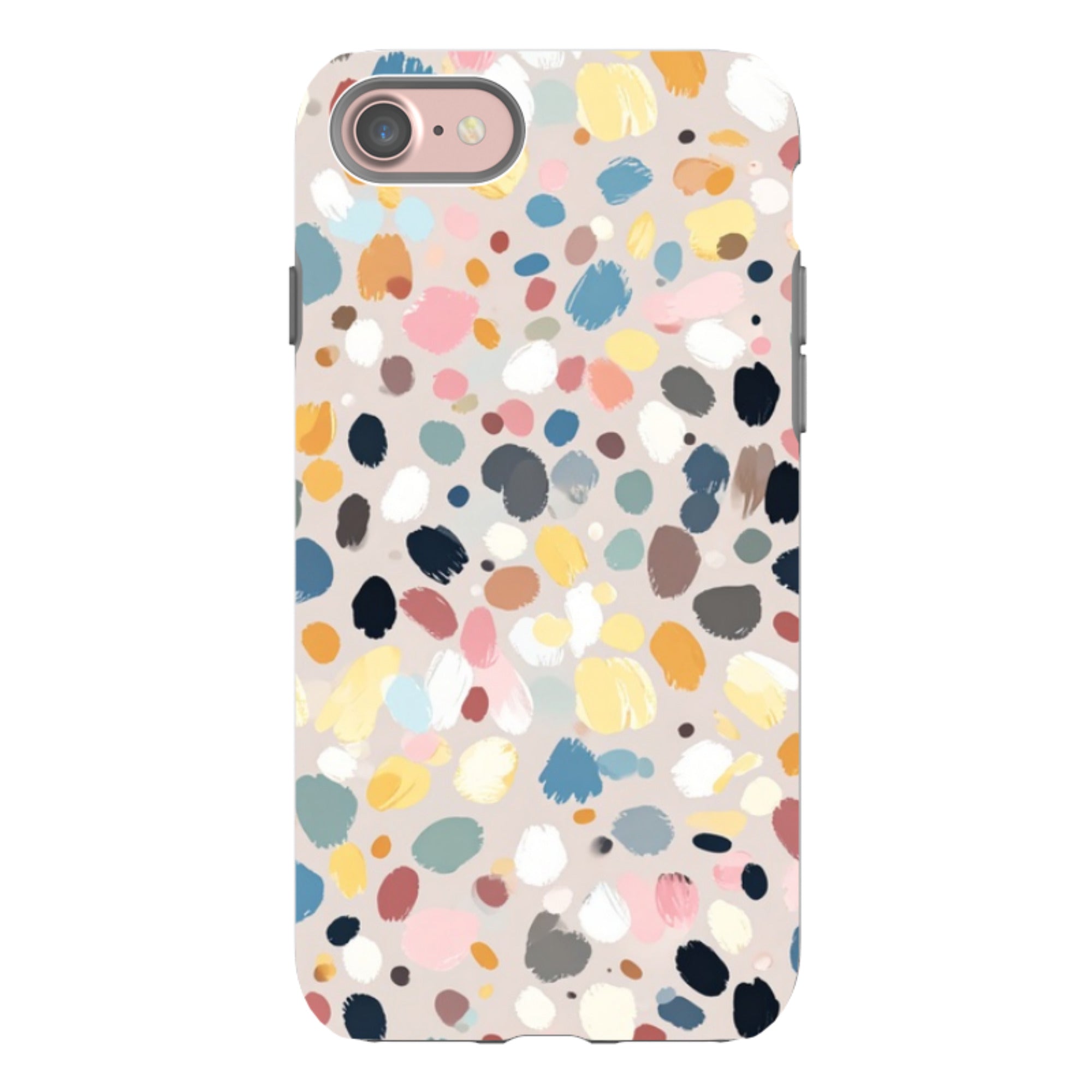 iPhone Tough Case - Summer Polka