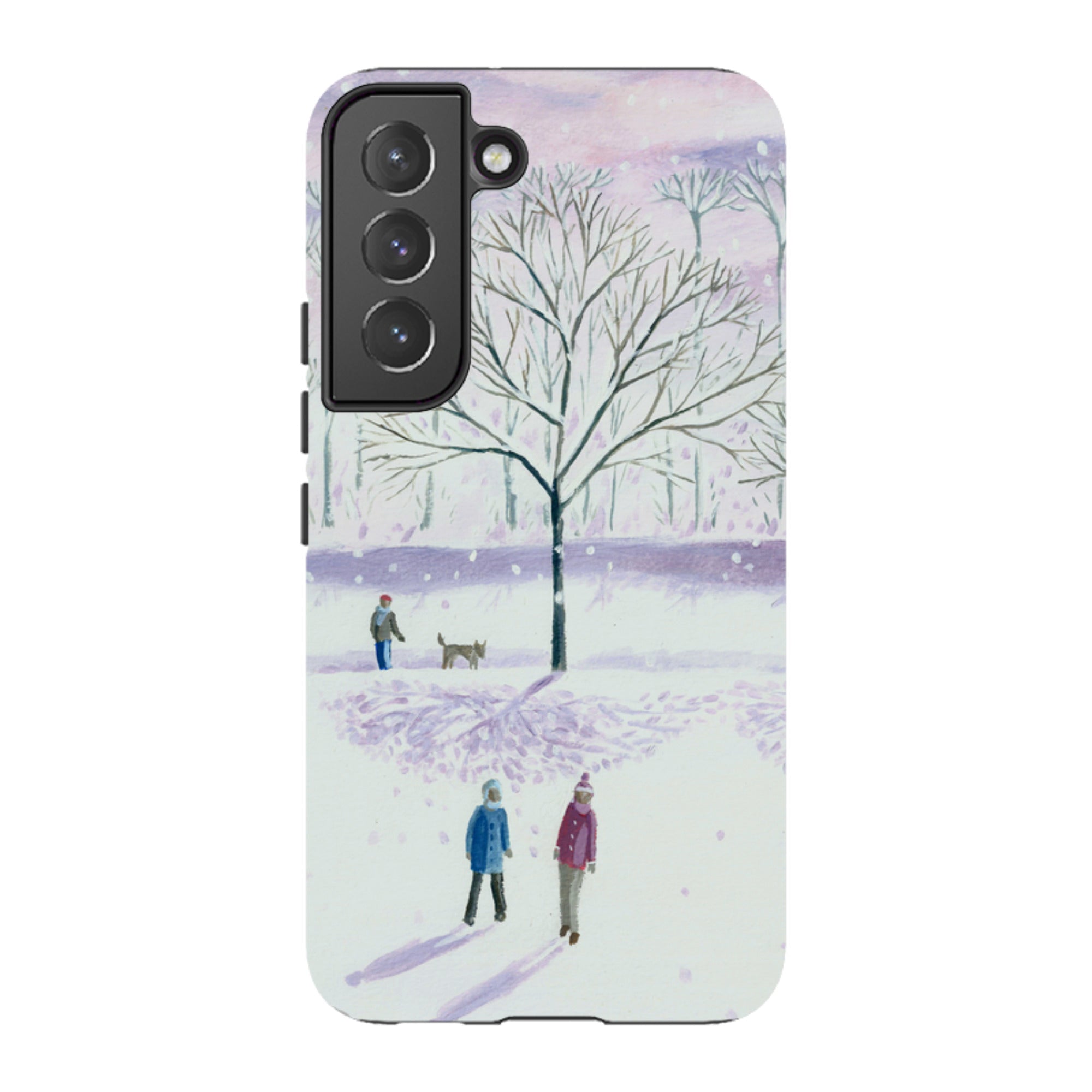 Samsung Tough Case - Xmas Park By Mary Stubberfield