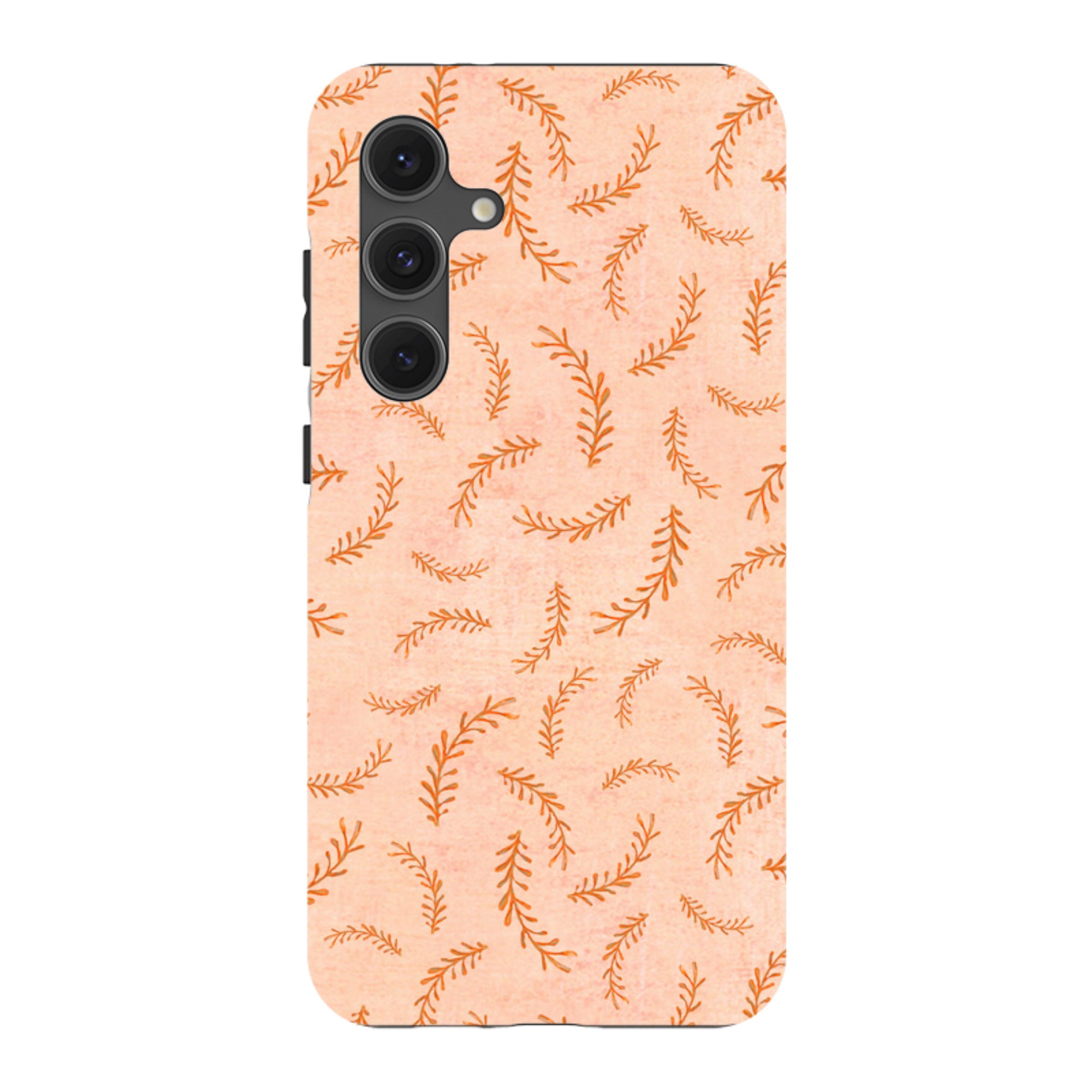 Samsung Tough Case - Feathers Pink By Katherine Quinn