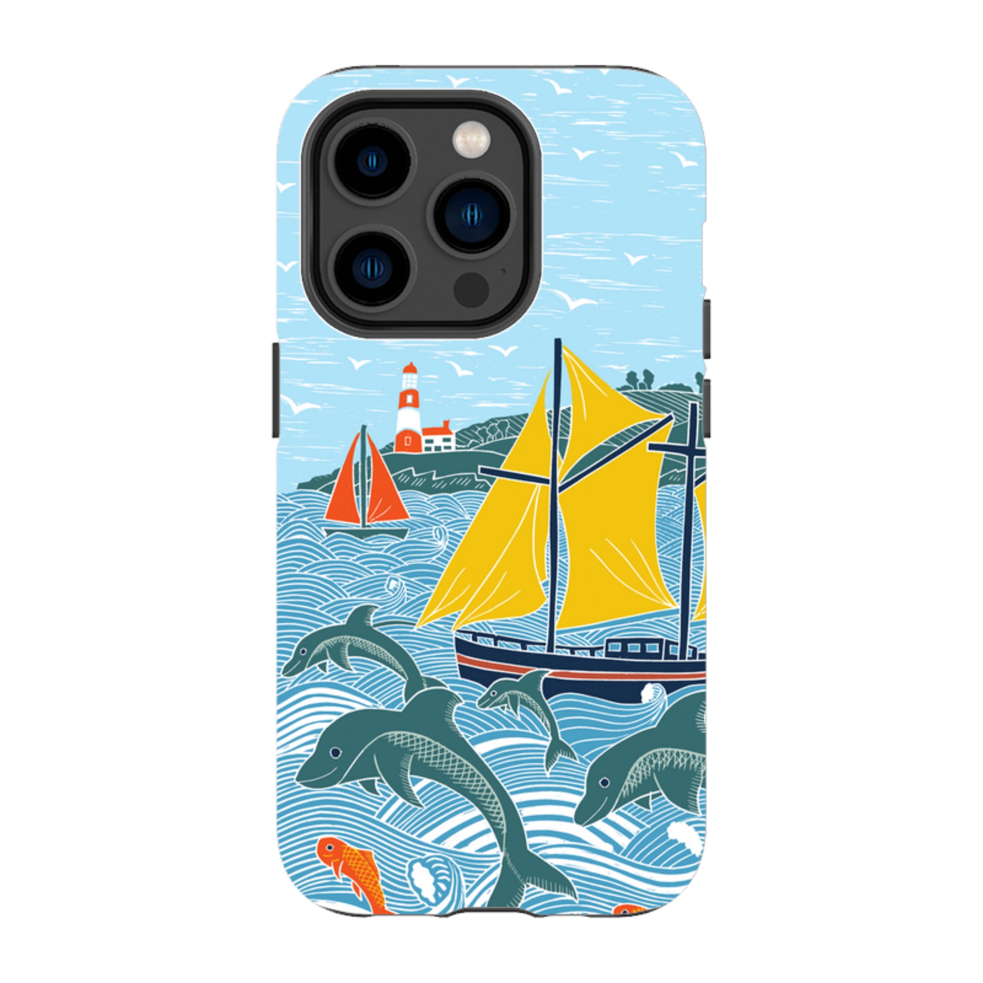 iPhone Case - Dolphins By Kate Heiss