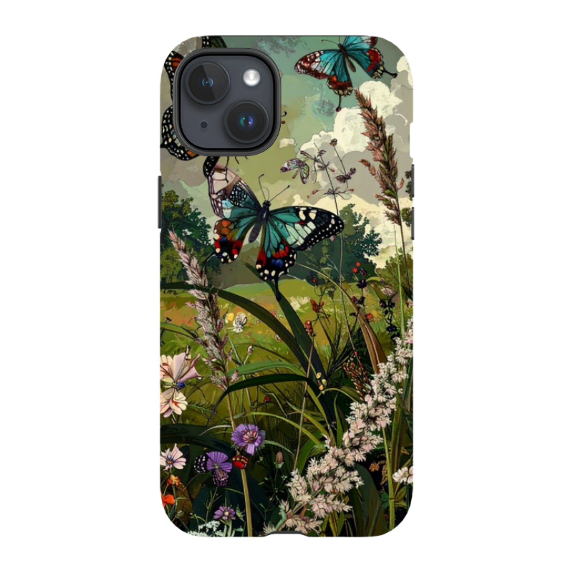 iPhone MagSafe Tough Case - Green Vyne Tall Grass