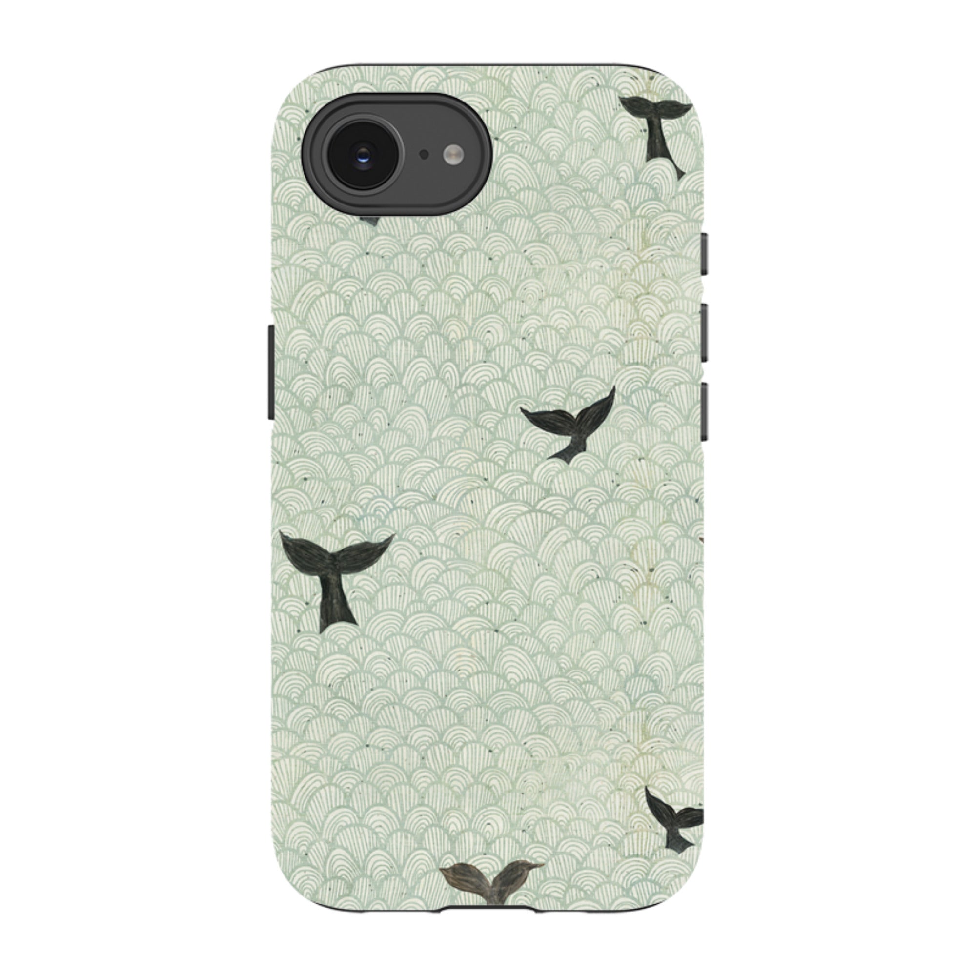 iPhone Tough Case - Whale Tails By Katherine Quinn