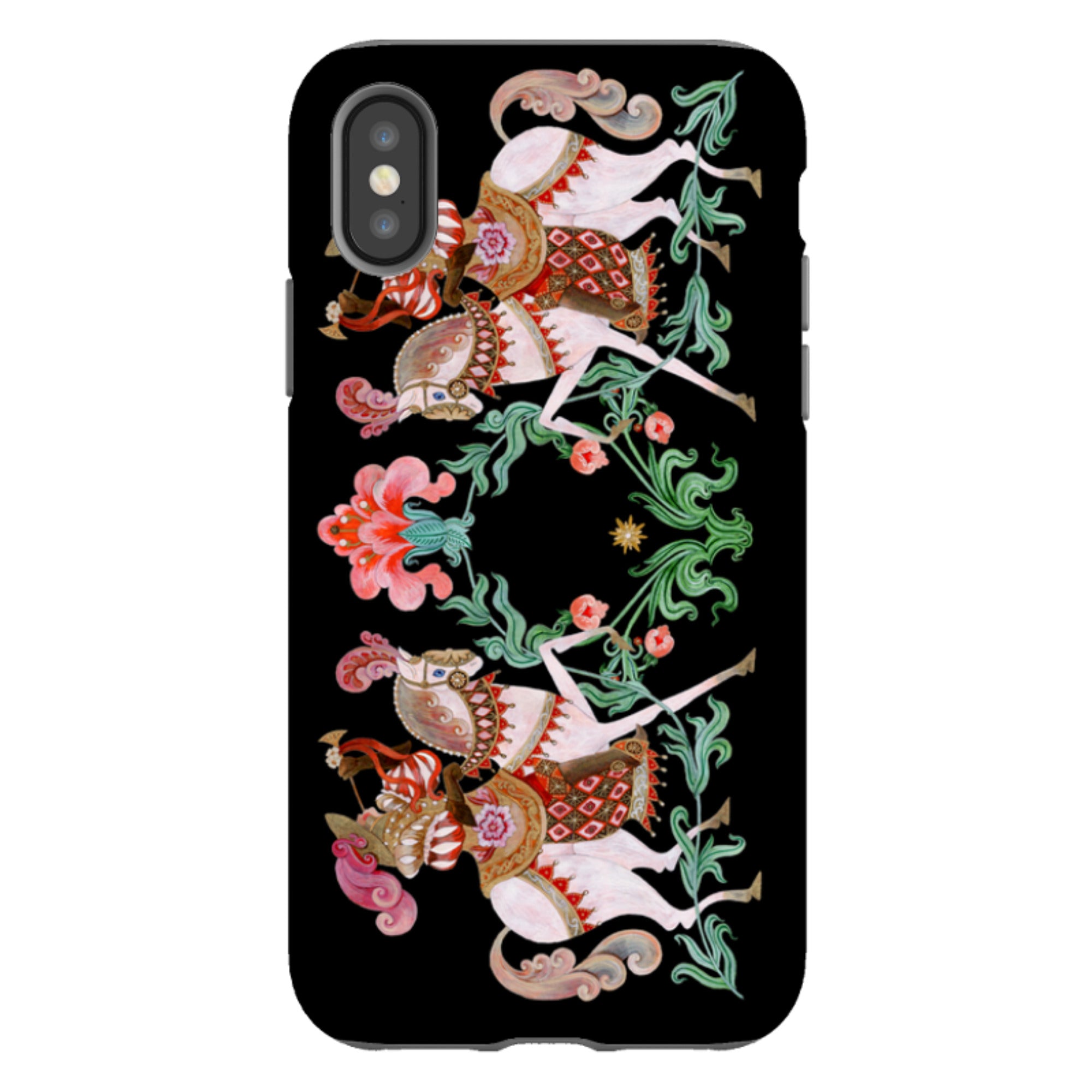 iPhone Tough  Case - Eleven Pipers Piping By Maria Matos