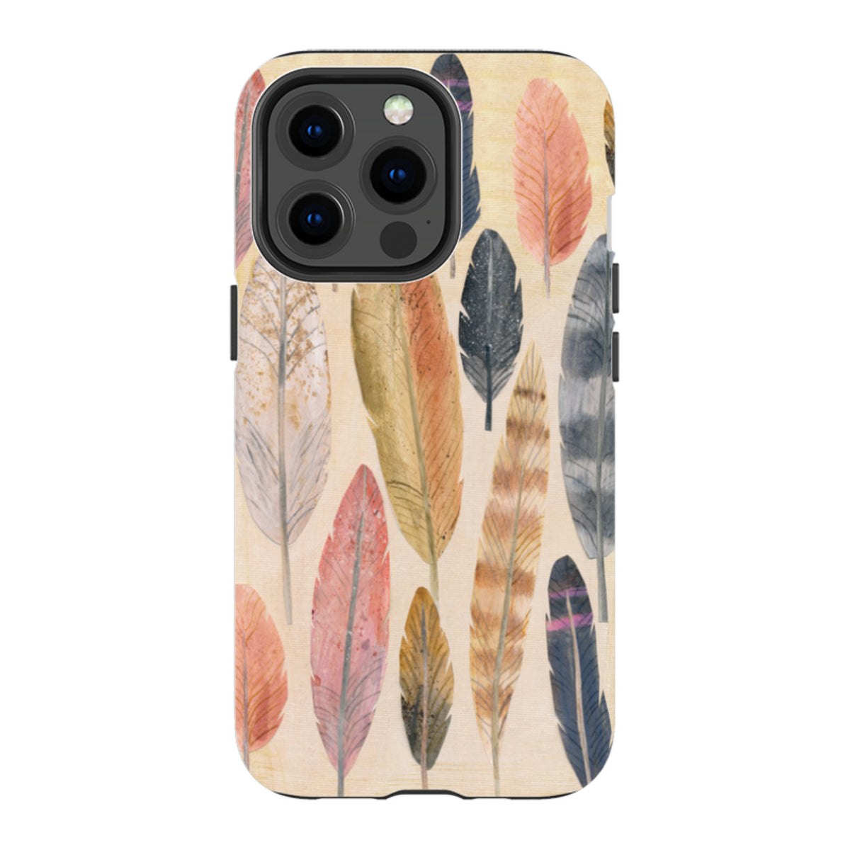 iPhone Tough Case - Feathers By Tracey English
