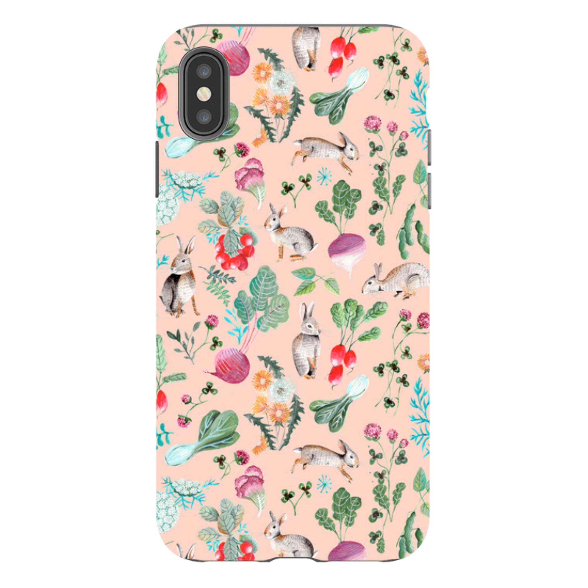 iPhone Tough Case - Rabbits By Caroline Bonne Muller