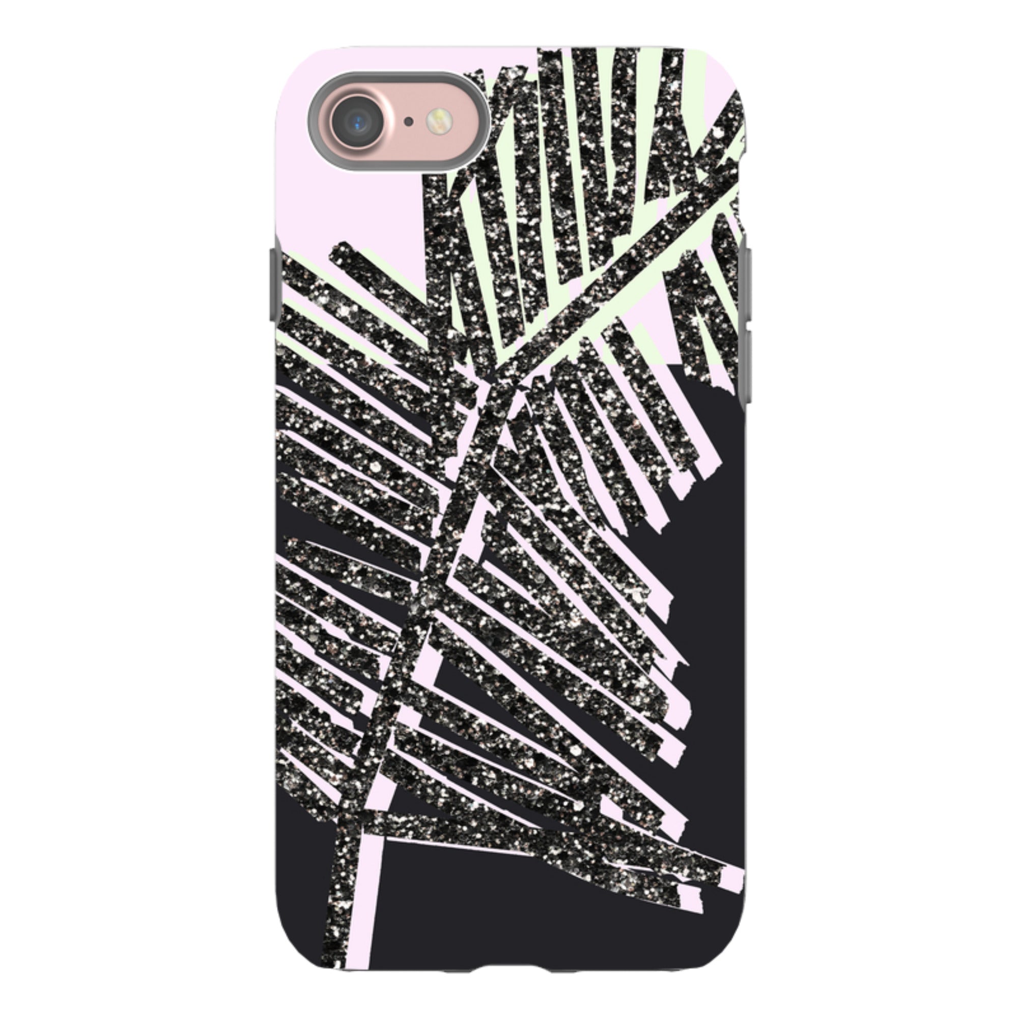 iPhone Tough Case - Glitter Palm By Kitty Joseph