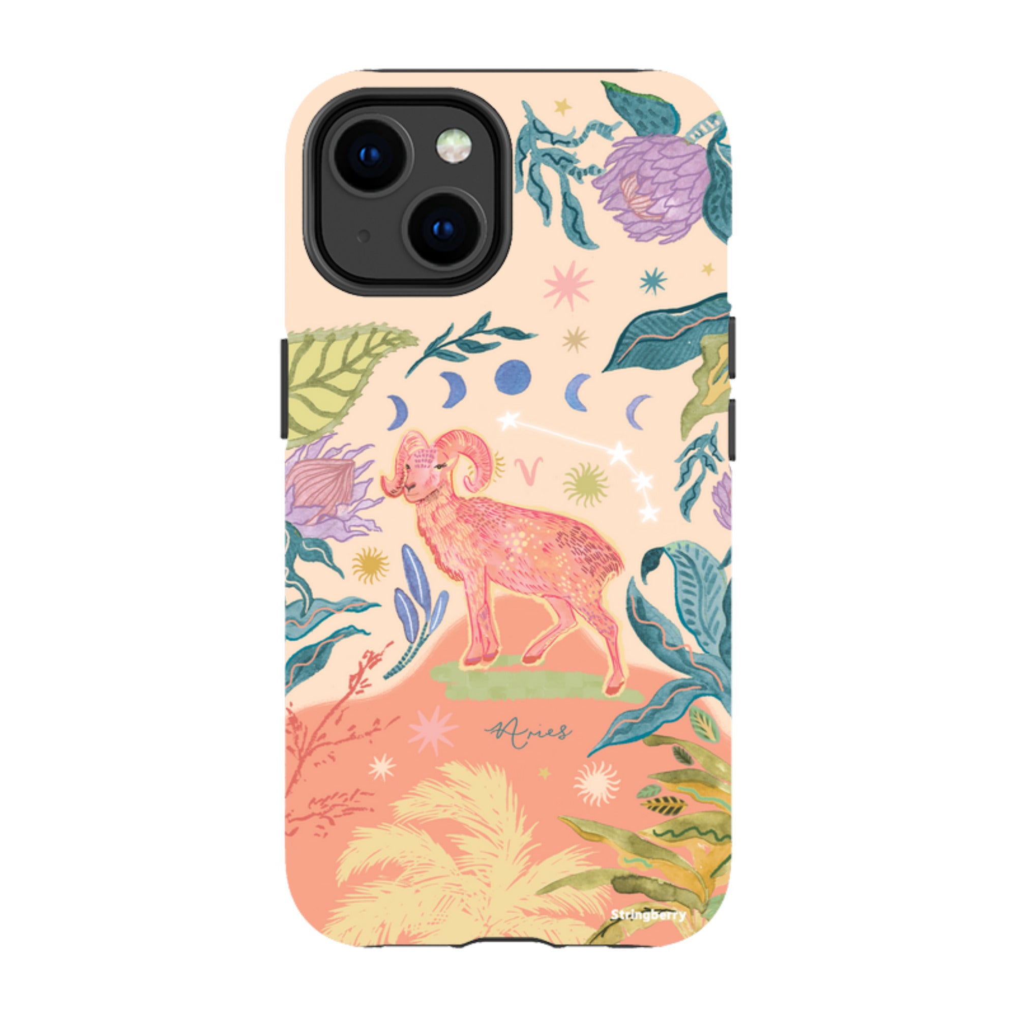 iPhone Tough Case - Aries By Emma Frances Grant