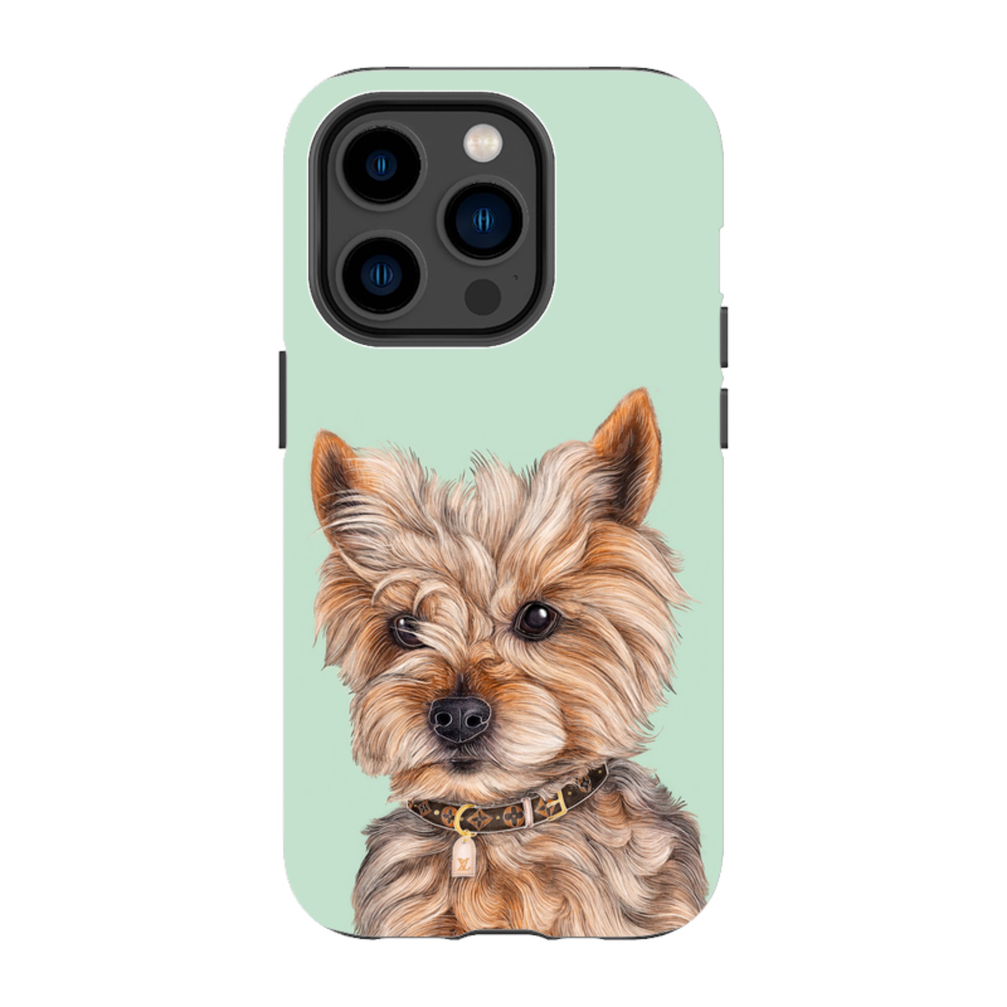iPhone Tough Case - Yorkie By Catherine Rowe