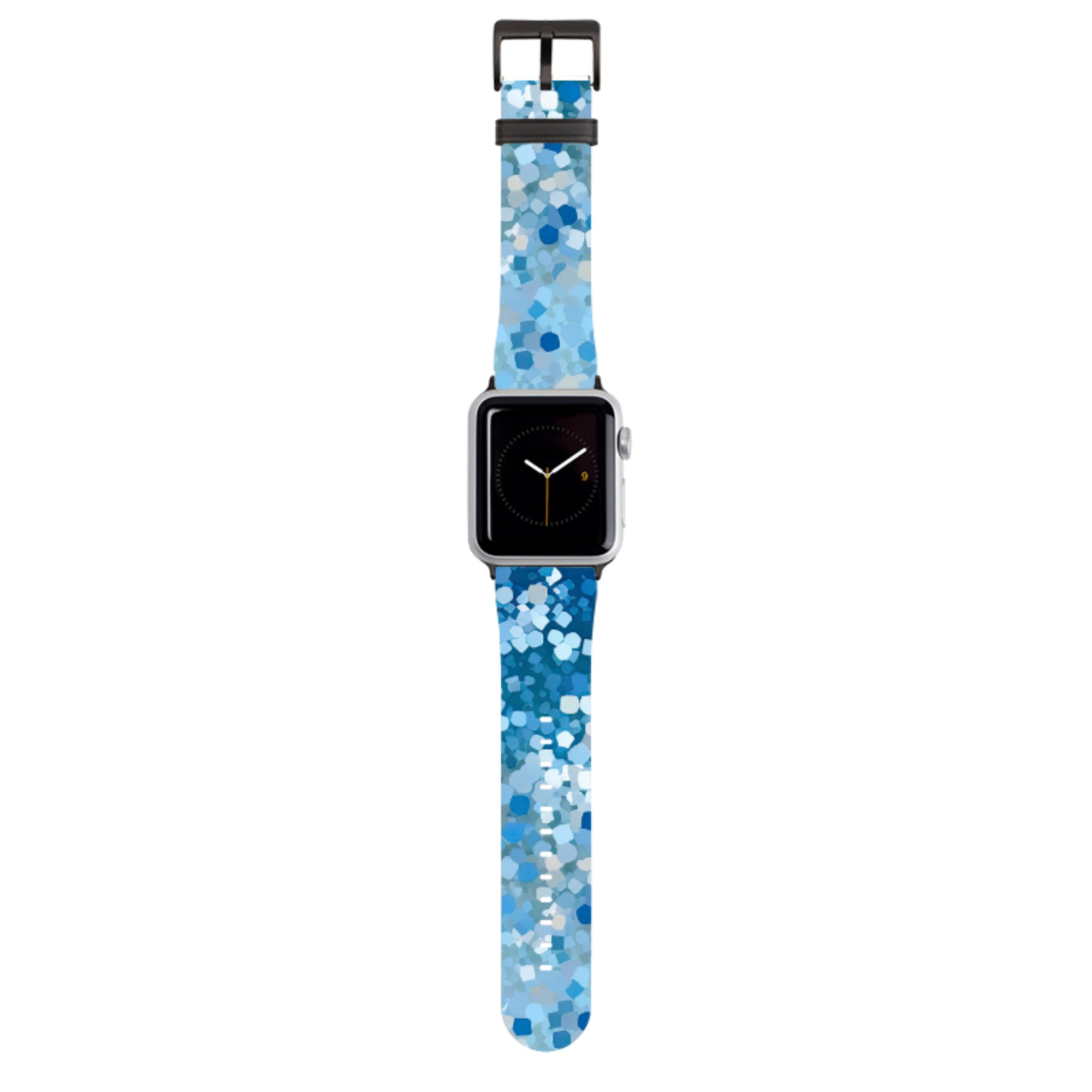Blue Glitter II Apple Watch Strap