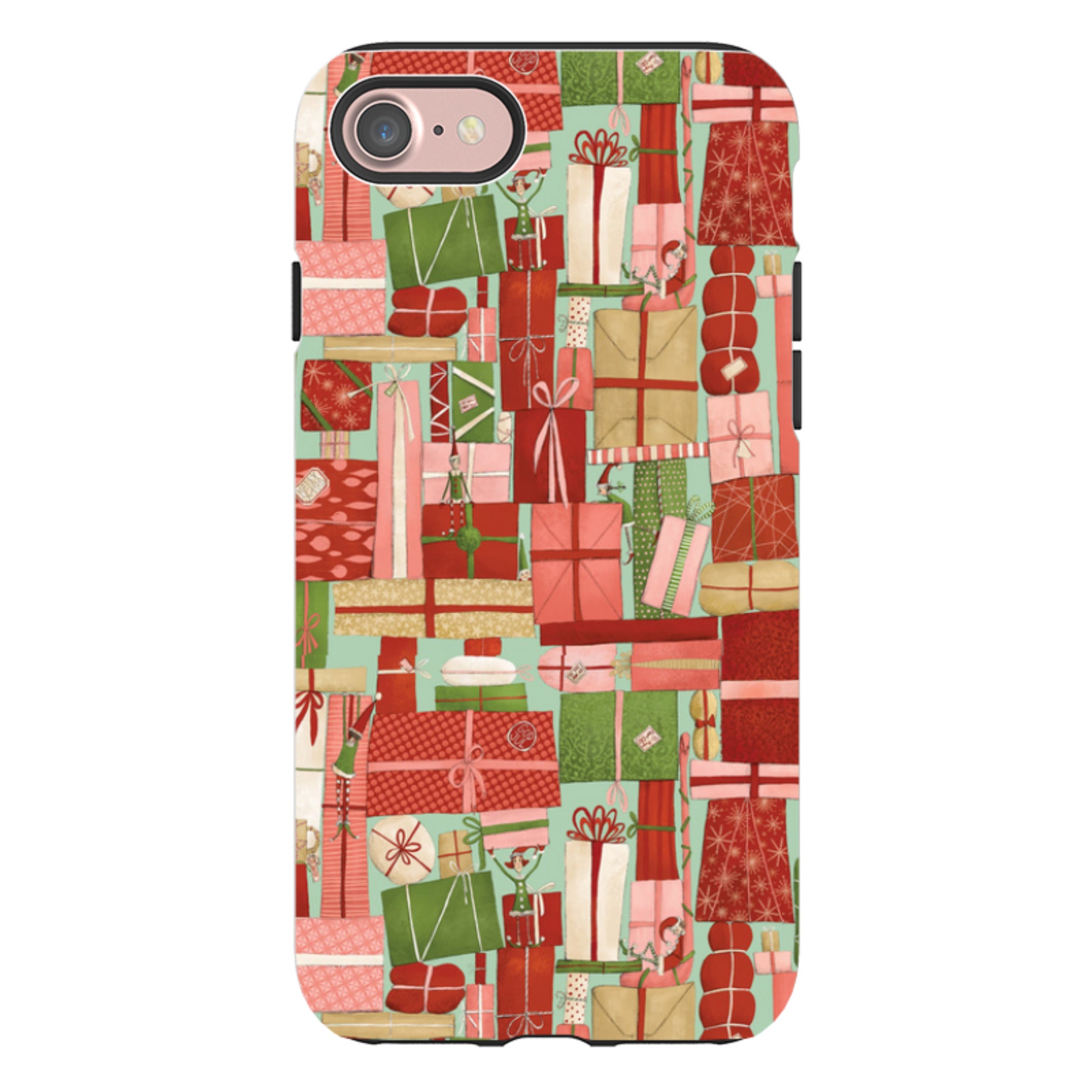 iPhone Tough Case - Santas Helpers By Maja Lindberg