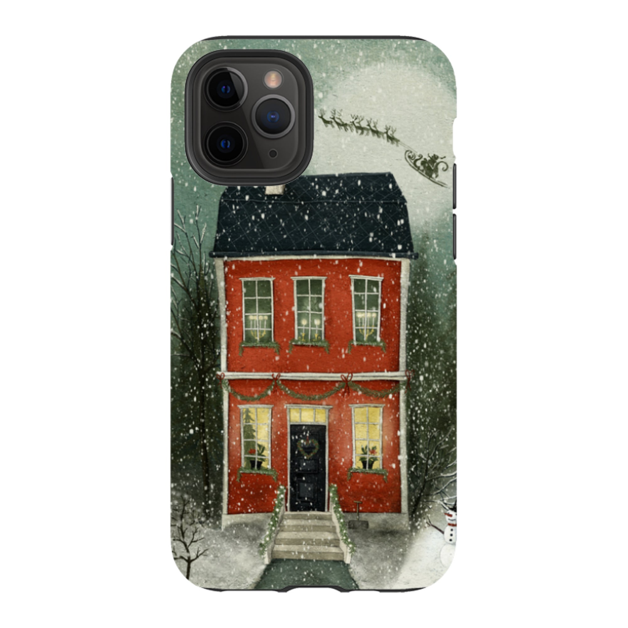 iPhone Tough Case - Night Before Christmas By Maja Lindberg